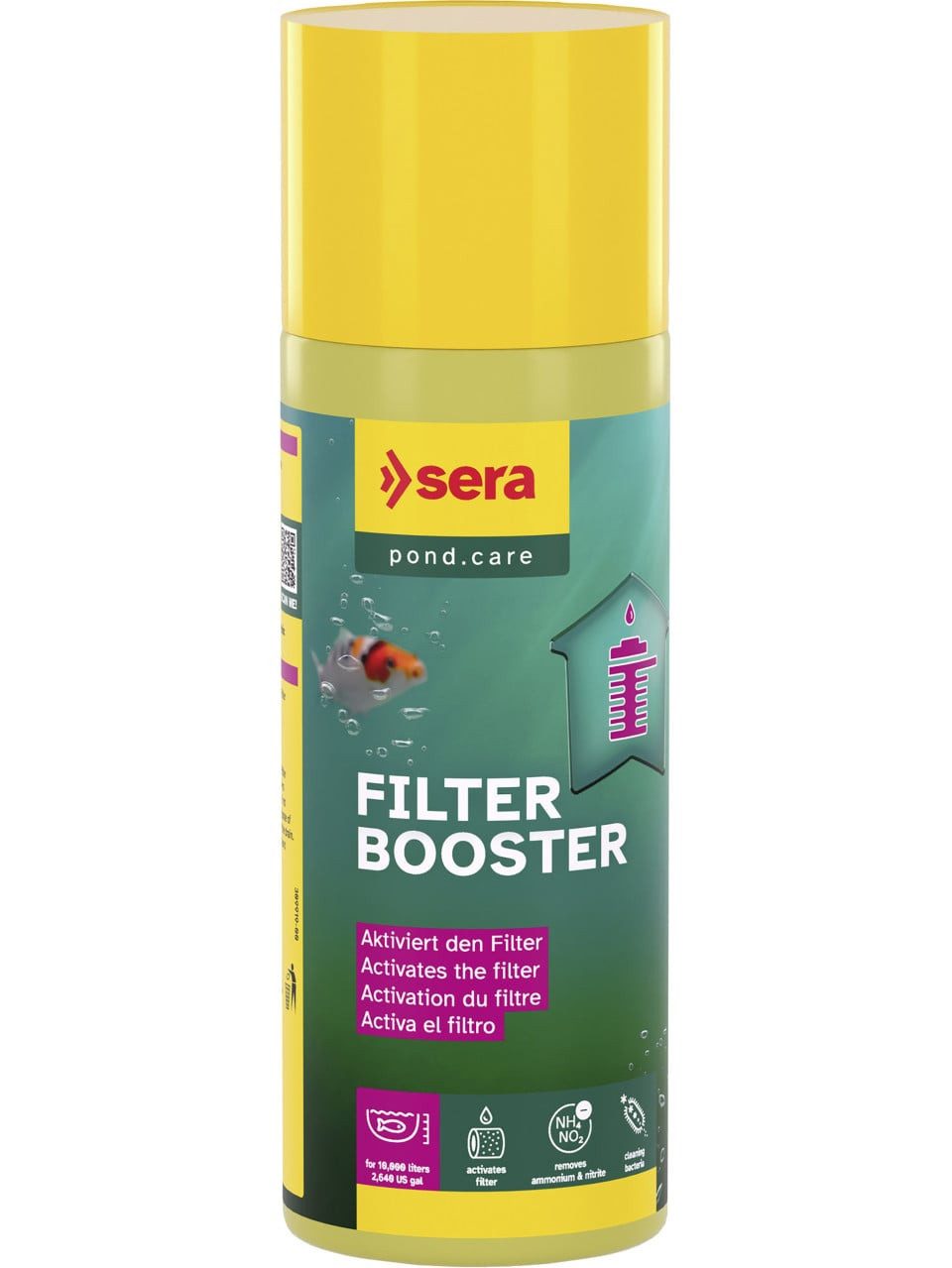 Sera Aquariumpflege Sera Pond Teichfilterstarter Filter Booster 250 ml