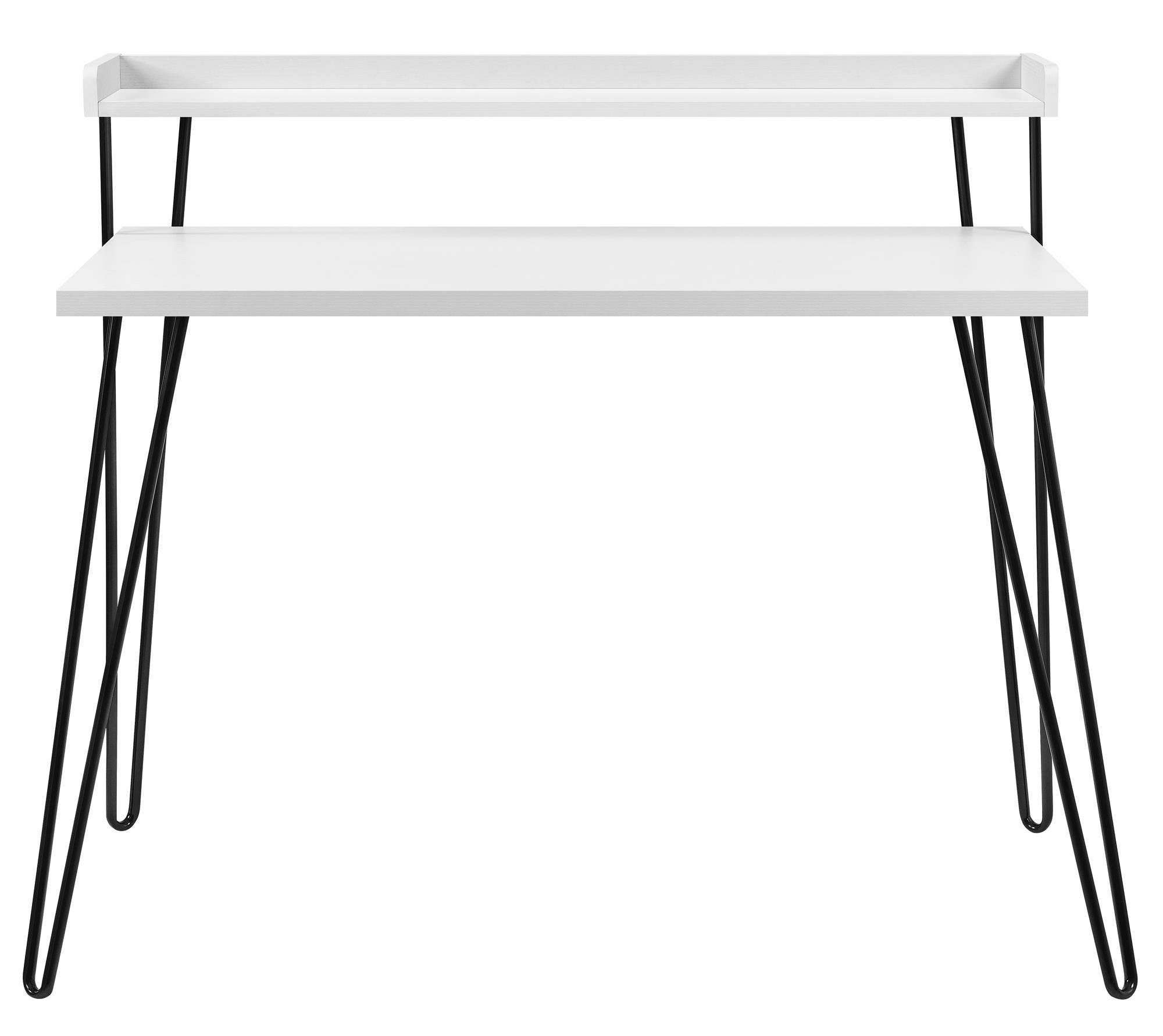 loft24 Schreibtisch Haven, mit extra Ablagefläche, günstig online kaufen
