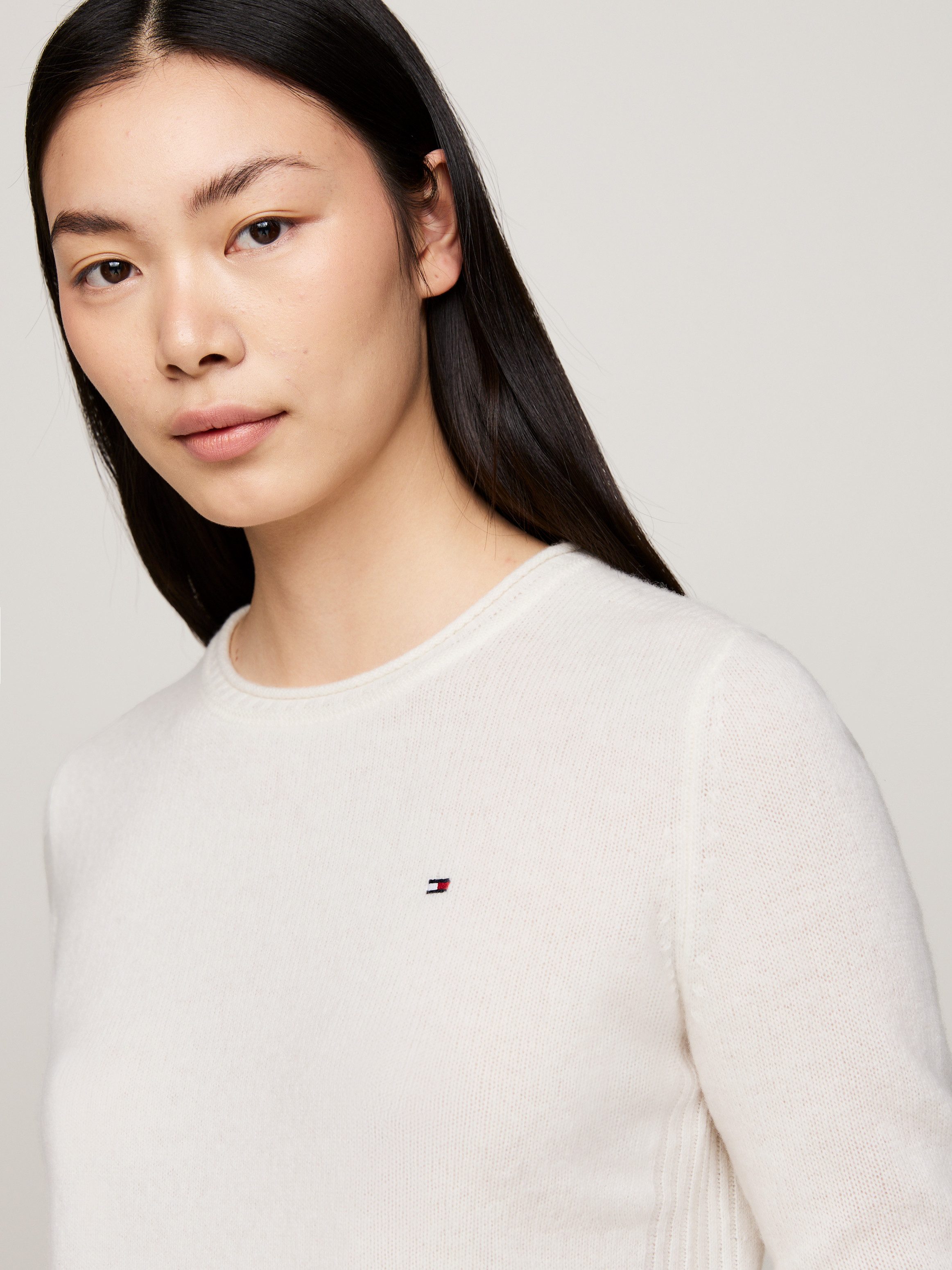 Tommy Hilfiger Strickpullover SOFT WOOL C-NK günstig online kaufen