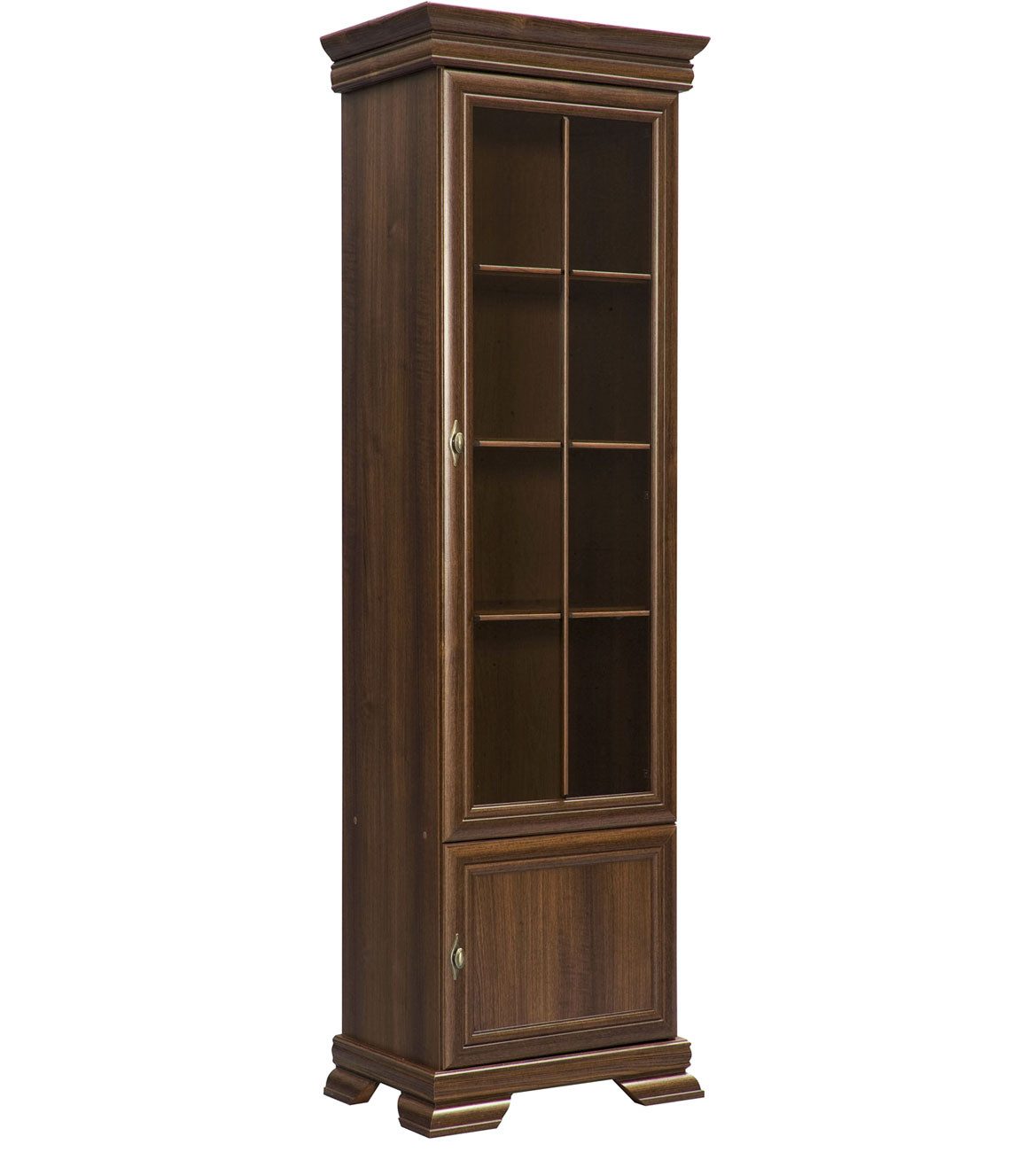 Feldmann-Wohnen Vitrine Kora (1-St) Vitrine mit 2 Türen samoa King Neu rustikal