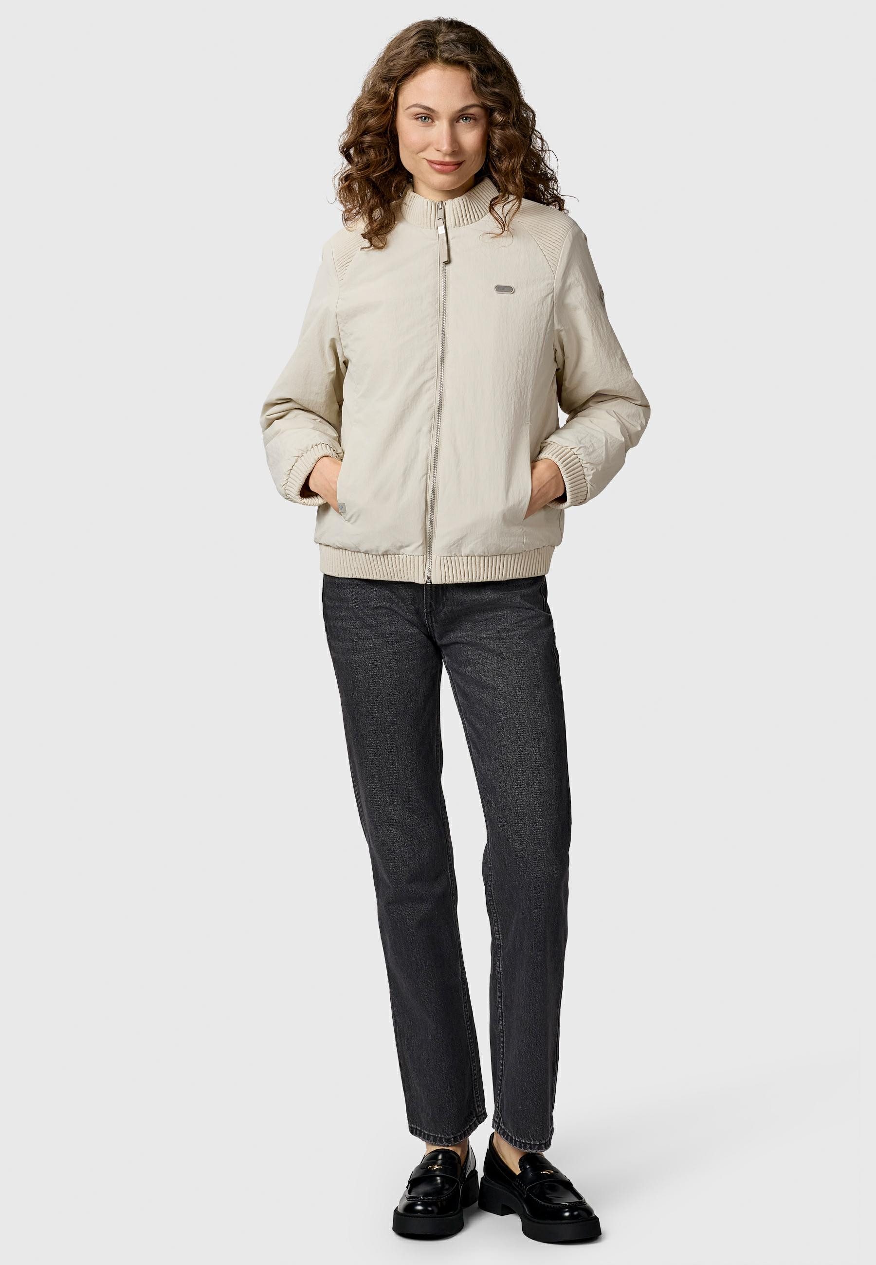 Ragwear Bomberjacke Chenna Warm YOUMODO Warme Pufferjacke mit elastischen Bündchen – Bild 4 von 5