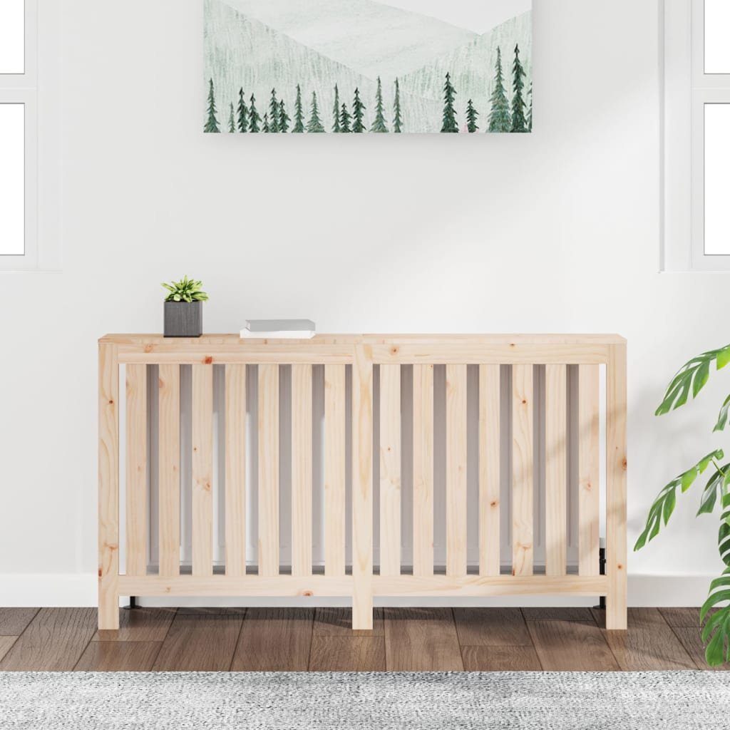 vidaXL Heizungsverkleidung 153 x 19 x 84 cm Heizungsverkleidung Heizungsabdeckung Heizkörperverkl
