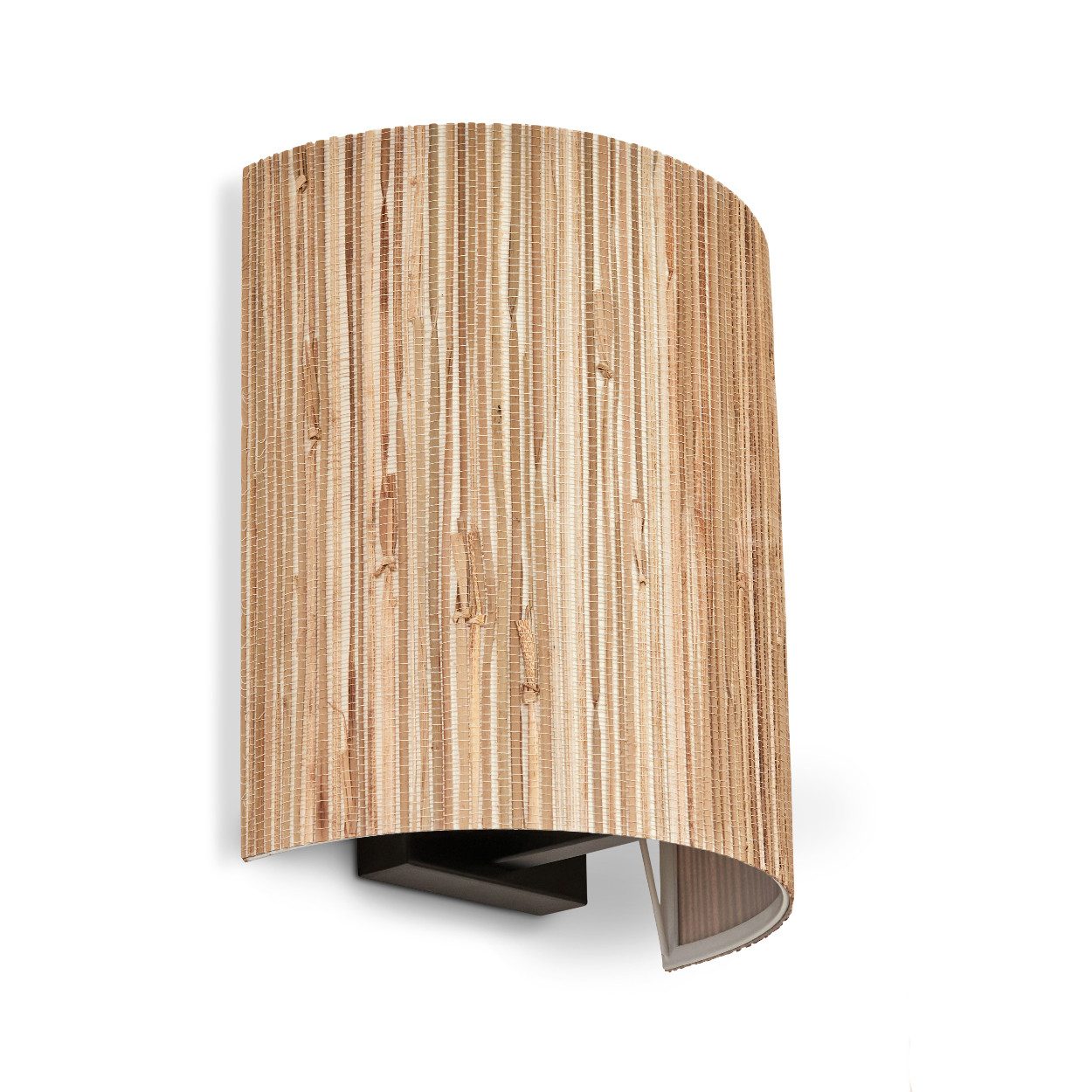 hofstein Wandleuchte »Arenabianca« Wandlampe im Boho-Design, Metall/Seegras günstig online kaufen