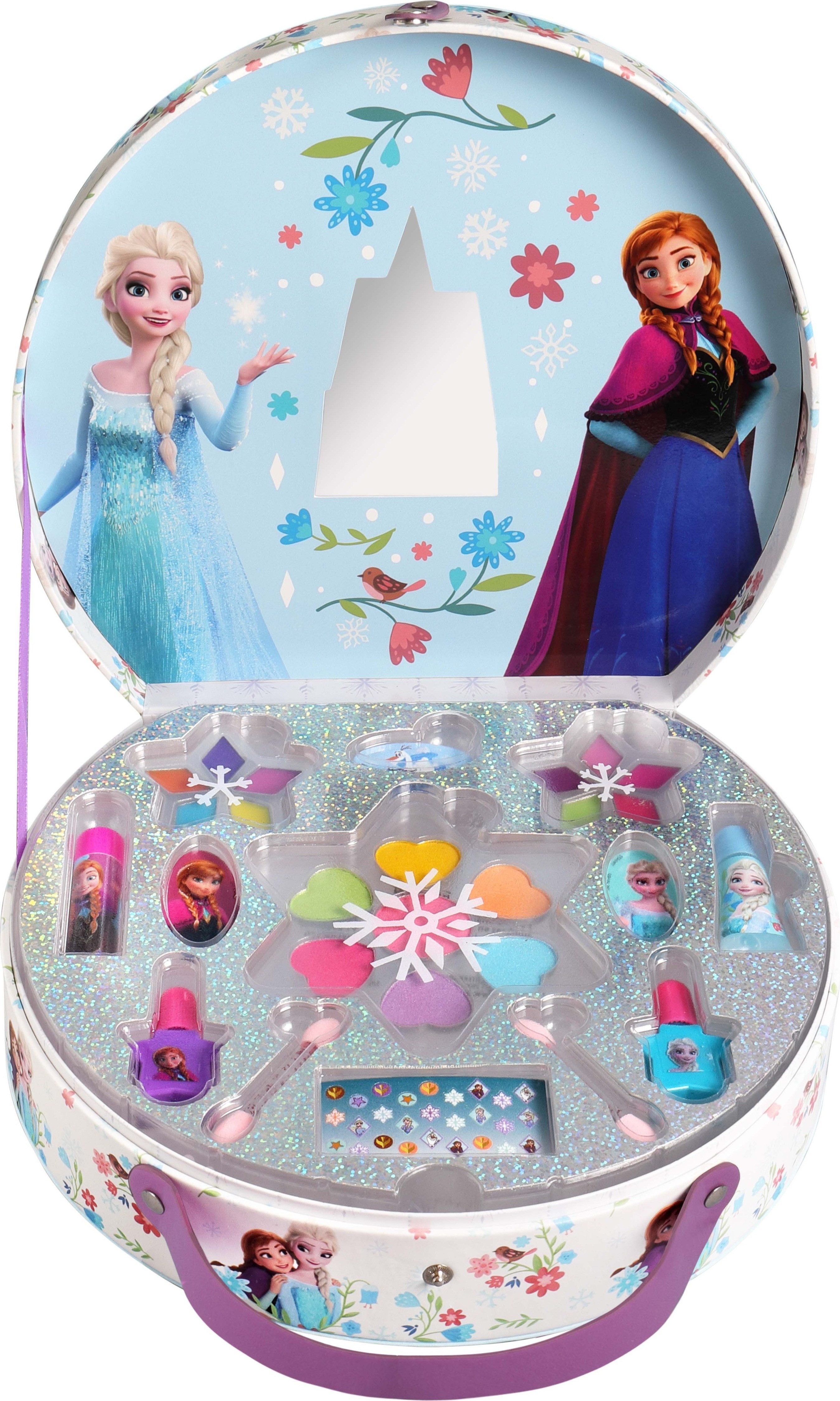 Air-Val Schmink-Koffer Air-Val Frozen Schminkkoffer, rund
