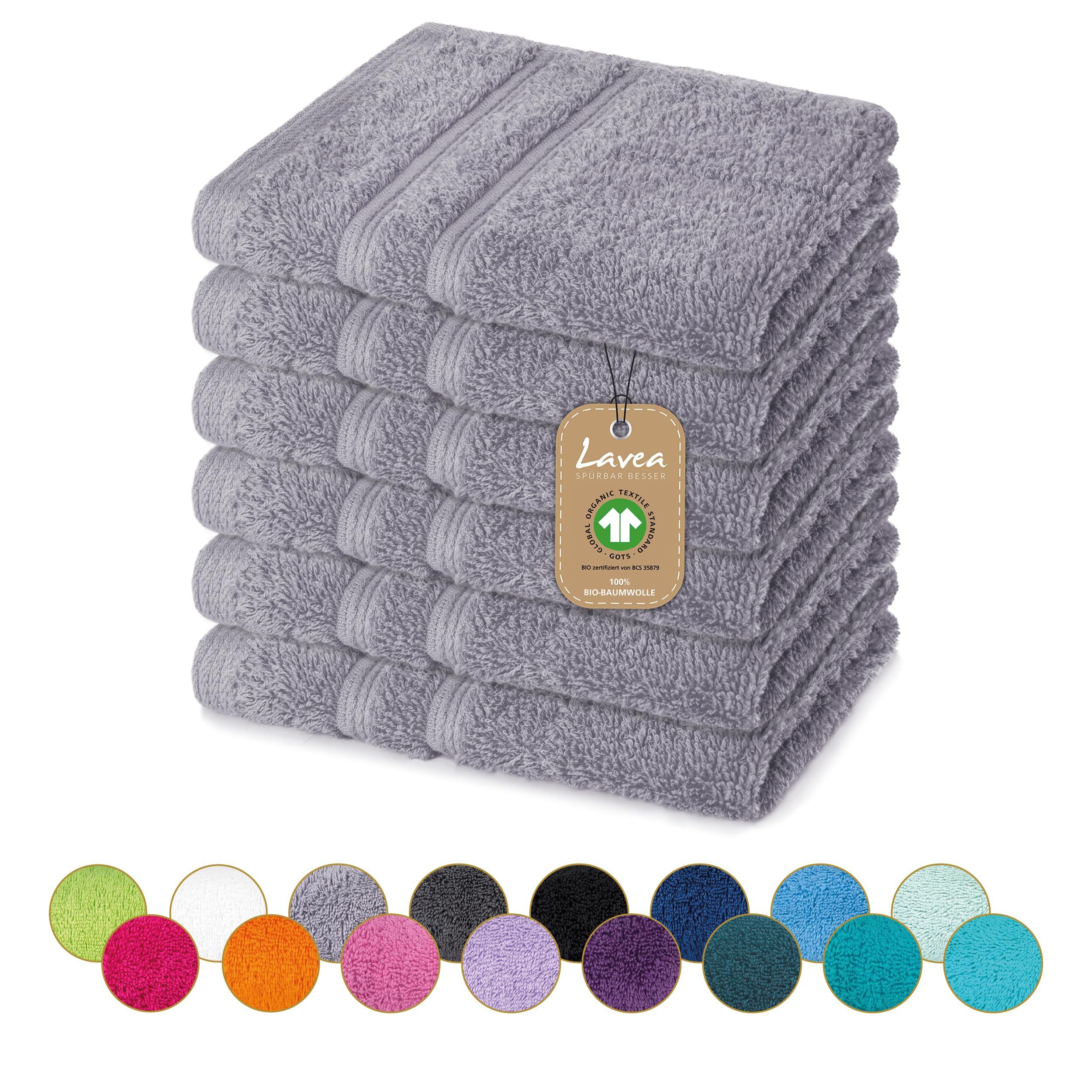 Lavea Handtuch Set Bio-Baumwoll Serie Bali, günstig online kaufen
