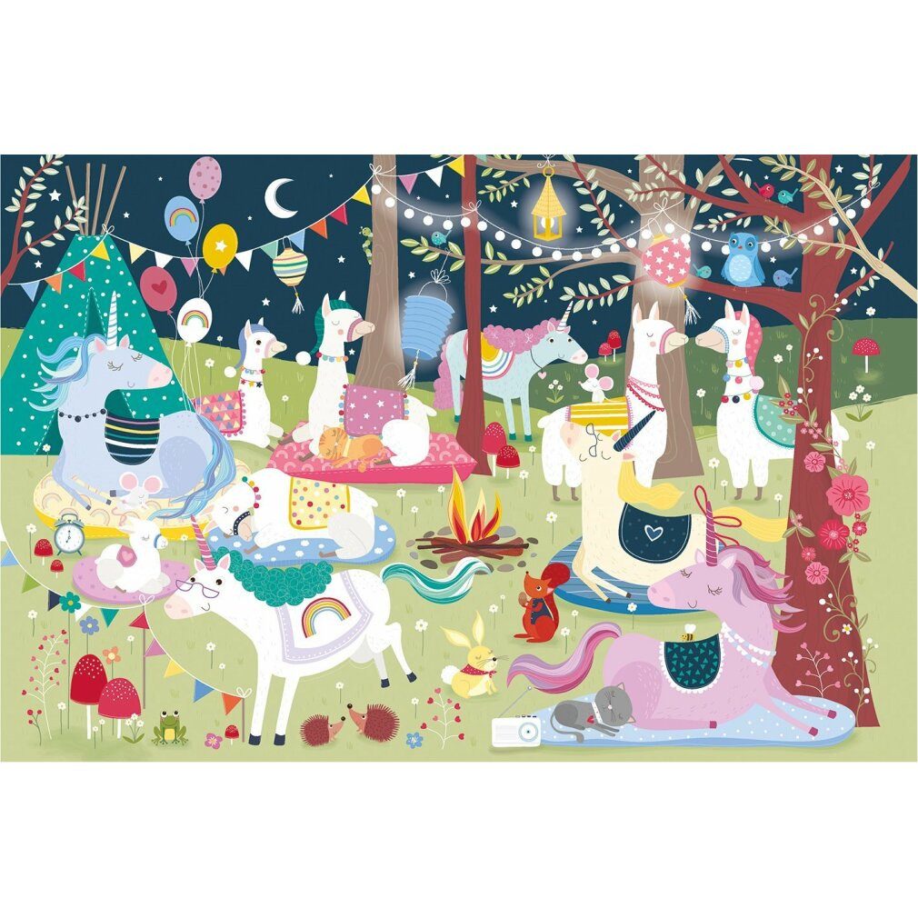 GIBSONS Puzzle GIBSONS Kinderpuzzle Süße Träume 36 Teile, Puzzleteile