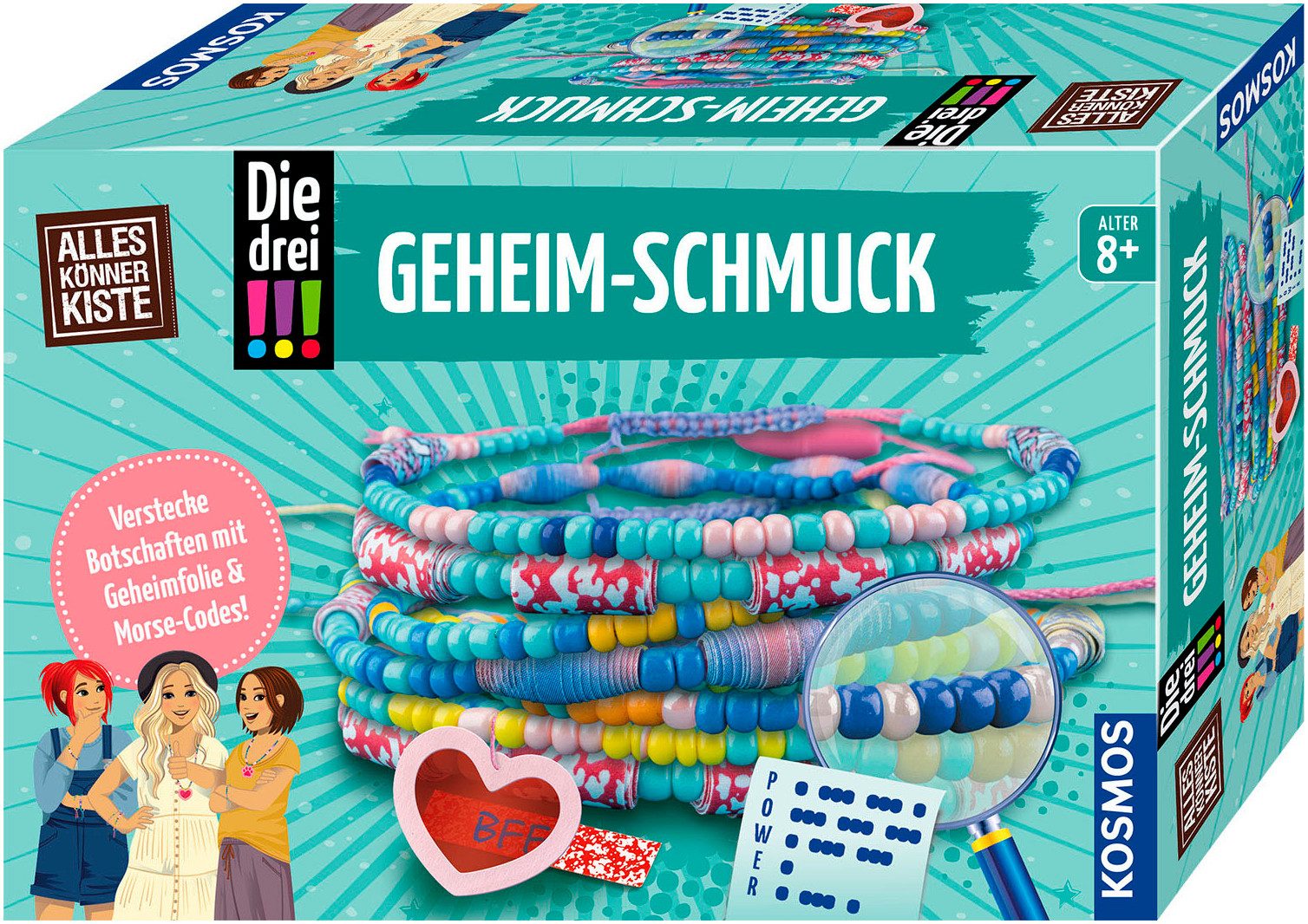 Kosmos Kreativset AllesKönnerKiste - Die drei !!! Geheim-Schmuck