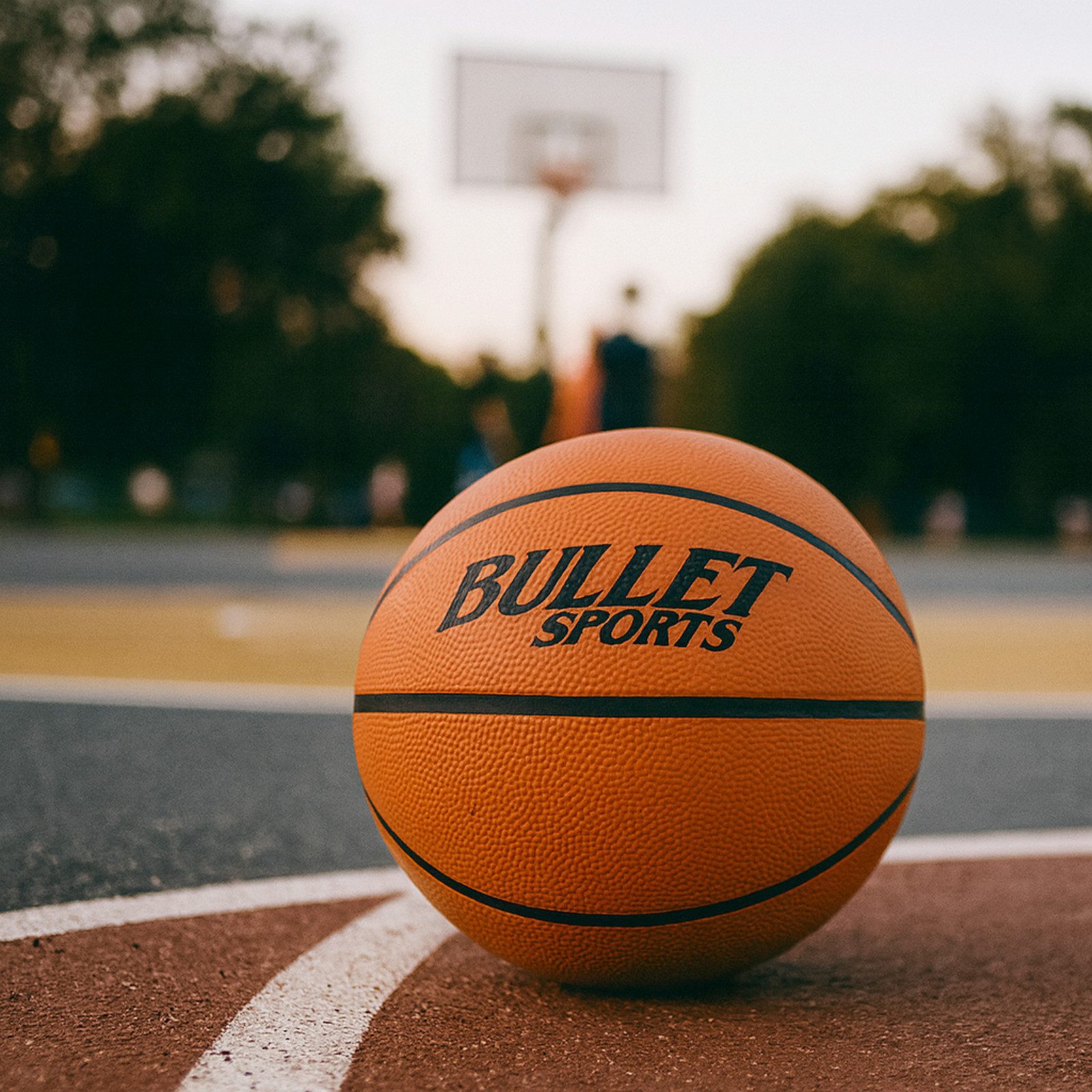 Koopman Basketball Ball Ballsport Trainingsball Spielball Orange Größe 7 (1-St), Bullet Sports, Klassisch, Size 7, Training