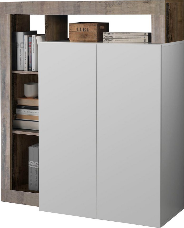 LC Highboard Hamburg, Breite 108 cm