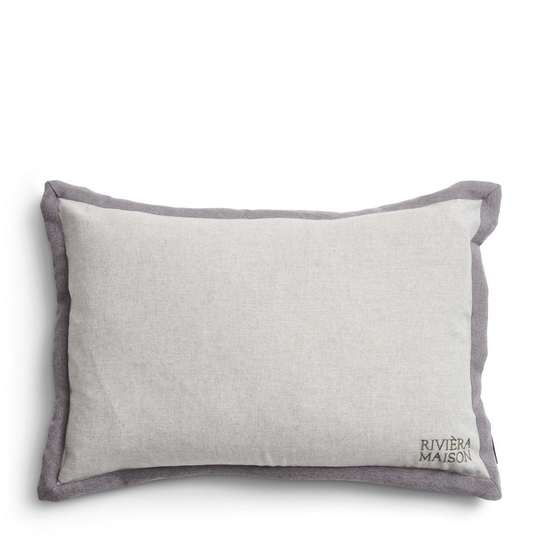 Kissenbezug, Cover grey, RM Flori Maison 65x45 Pillow Rivièra Kissenbezug