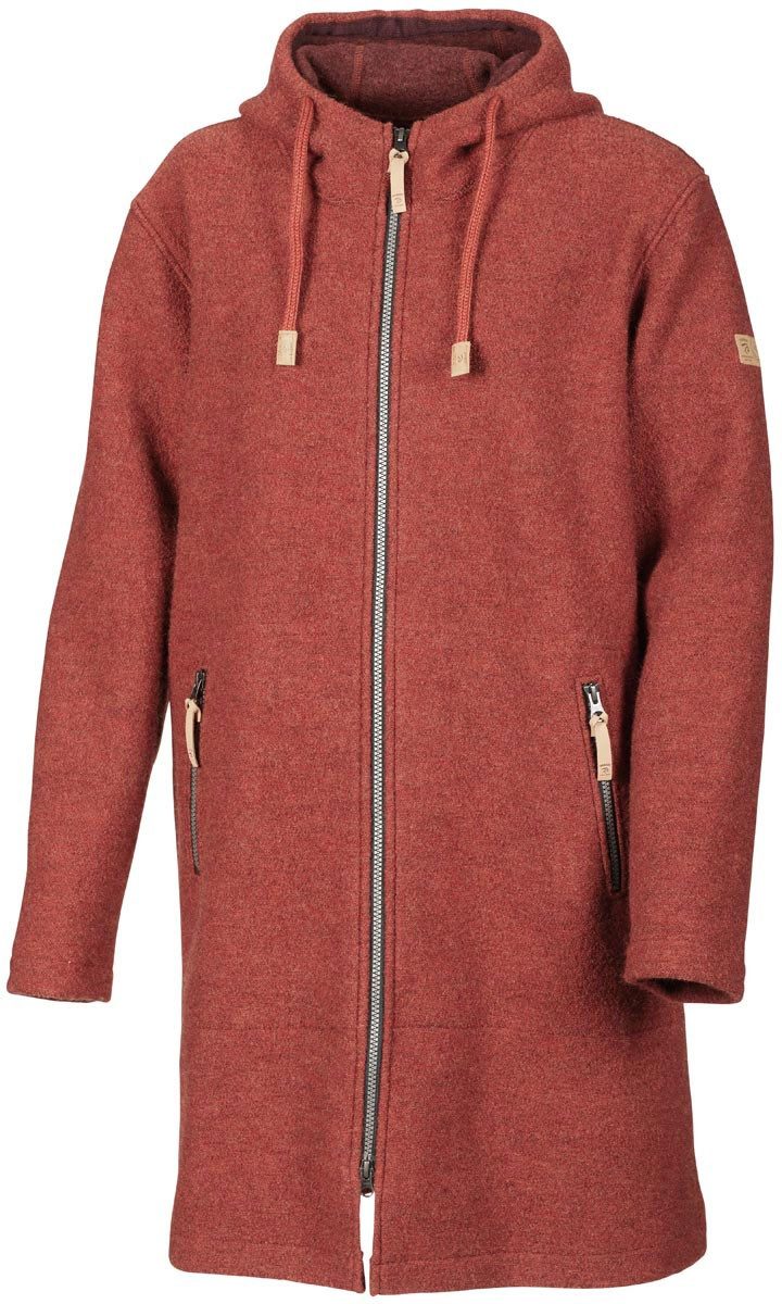 Ivanhoe of Sweden Wollmantel mit verstellbarer Kapuze GY Madbacken Damen