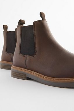 Next Chelsea-Stiefeletten aus Leder, weite Passform Chelseaboots (1-tlg)