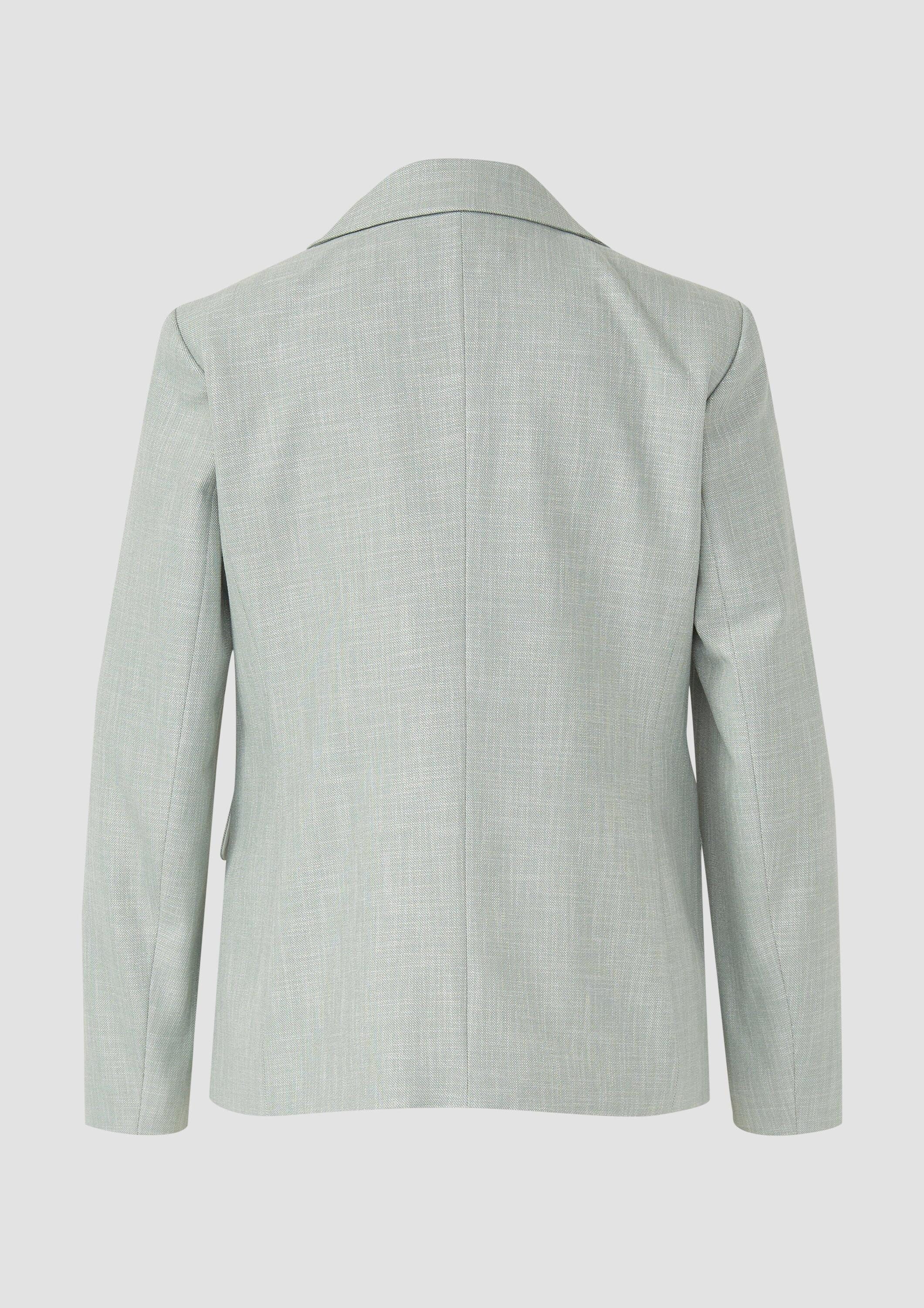 comma Jackenblazer Indoor-Blazer Antaillierter Blazer mit Struktur günstig online kaufen