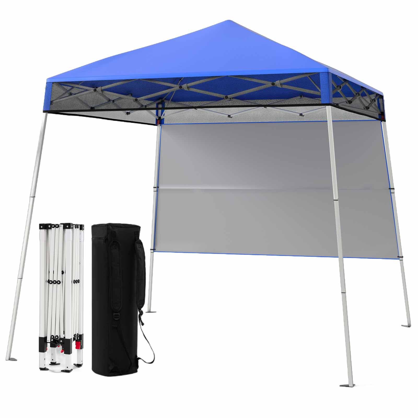 COSTWAY Faltpavillon, mit 1 Seitenteilen, 182x182 günstig online kaufen