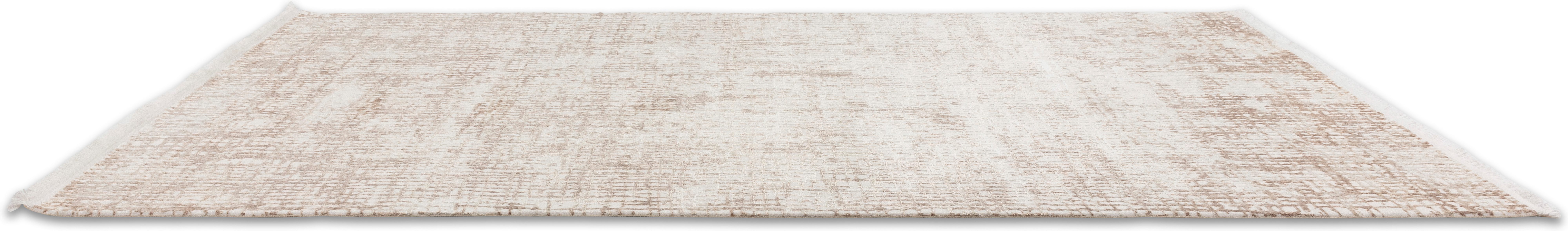 SCHÖNER WOHNEN-Kollektion Teppich Glory 251, rechteckig, Höhe: 7 mm, Indoor, Pflegeleicht, Vintage, mit Fransen