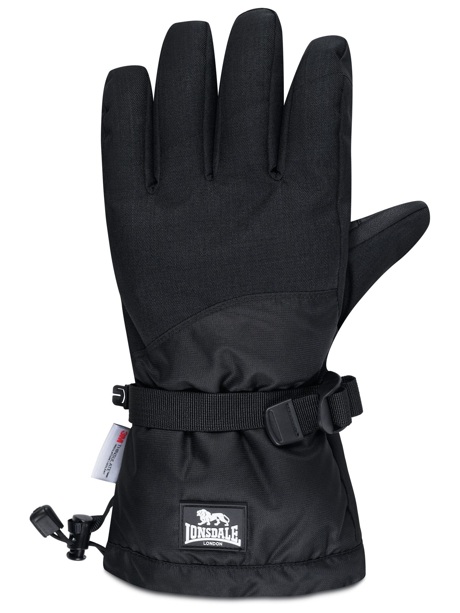 Lonsdale Skihandschuhe BRECON (2-St) 2-teiliges Set, mit Futter aus Polyester