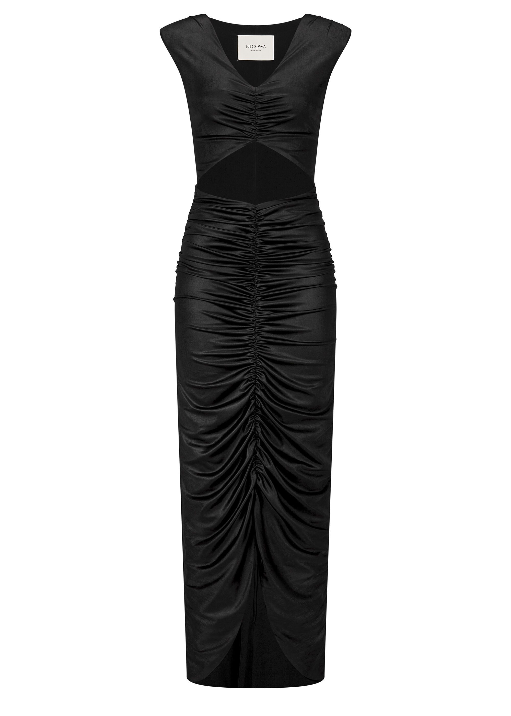 Nicowa Jerseykleid ENALIWO (1-tlg) aus edlem Glanz-Jersey