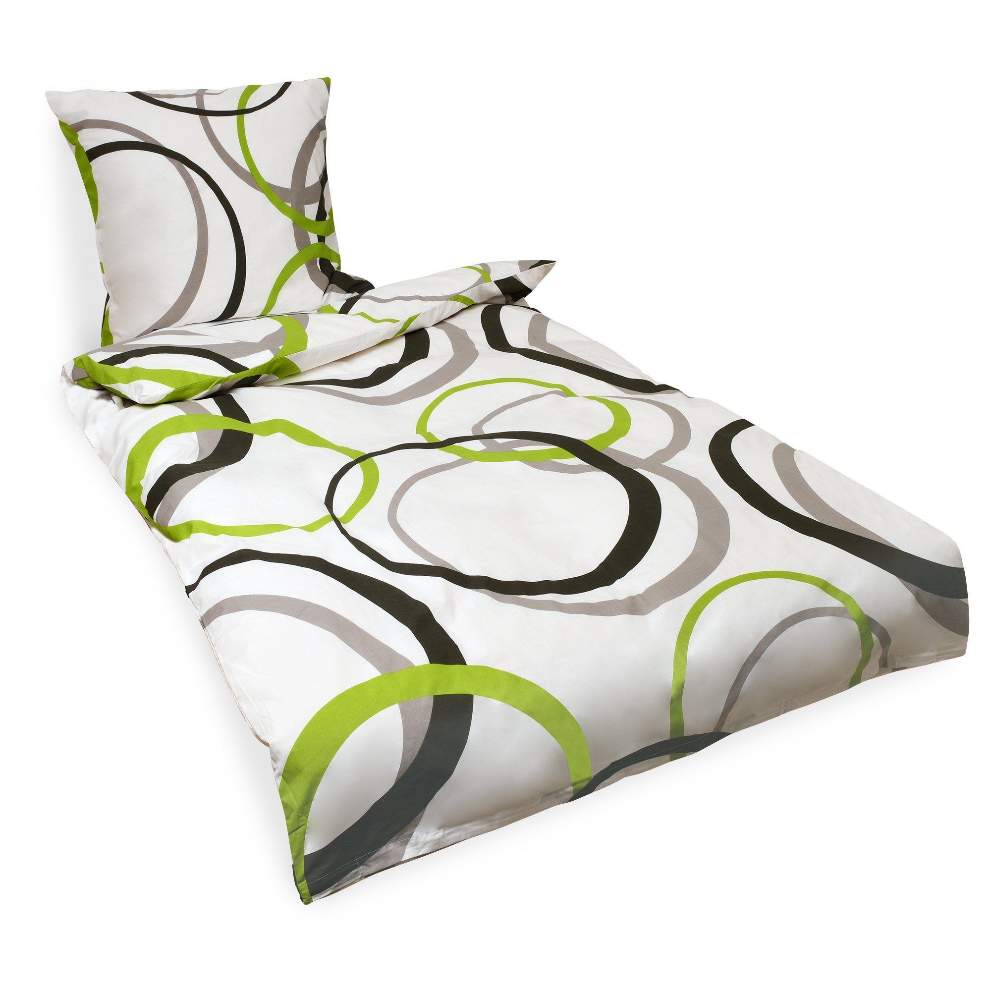 Beautissu Bettwäsche Nina, Baumwolle, 2 tlg. Renforcé Bettgarnitur 200x135c günstig online kaufen