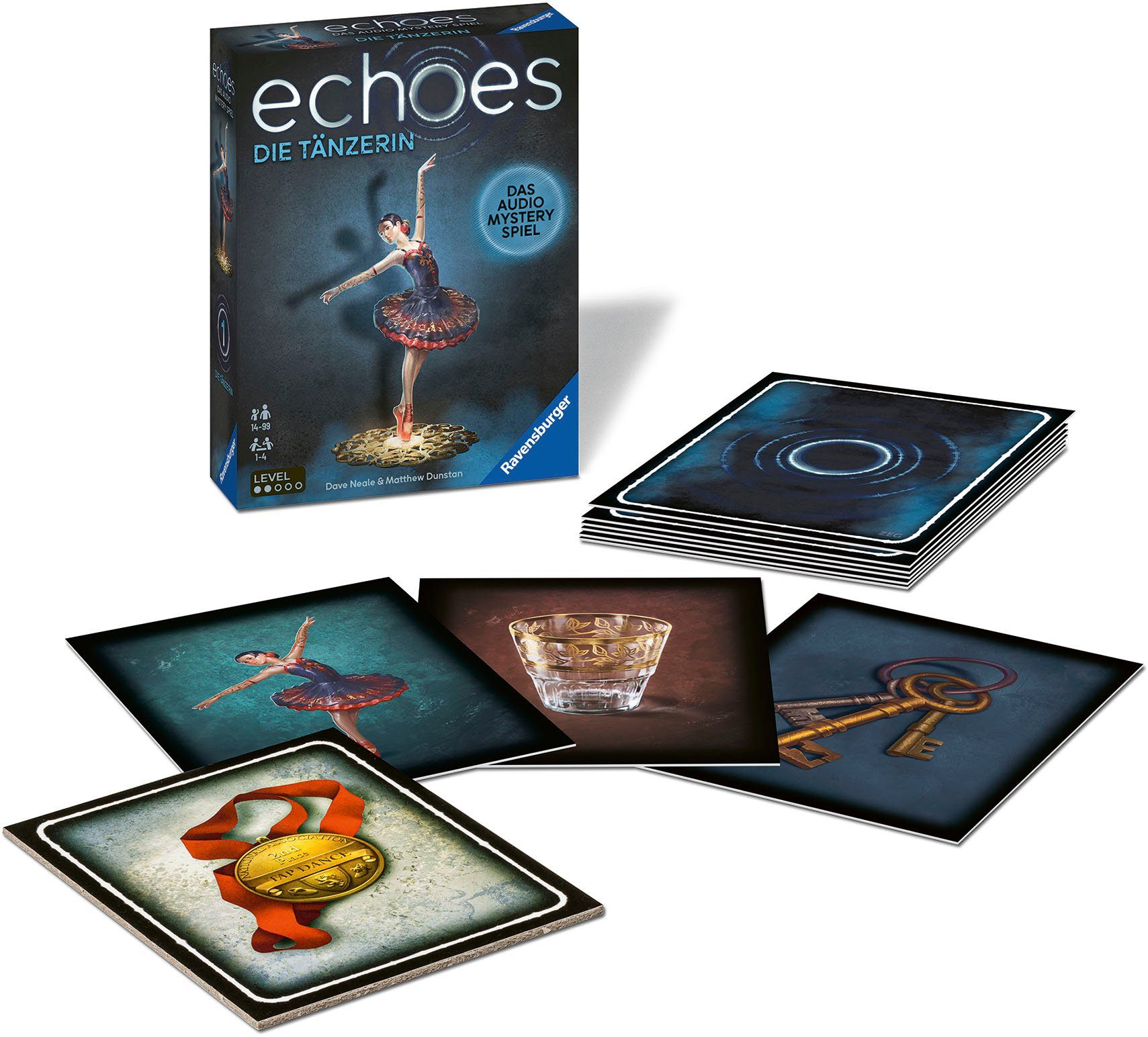 Ravensburger Spiel echoes, Die Tänzerin, Audio Mystery Spiel, Made in Europe von Ravensburger