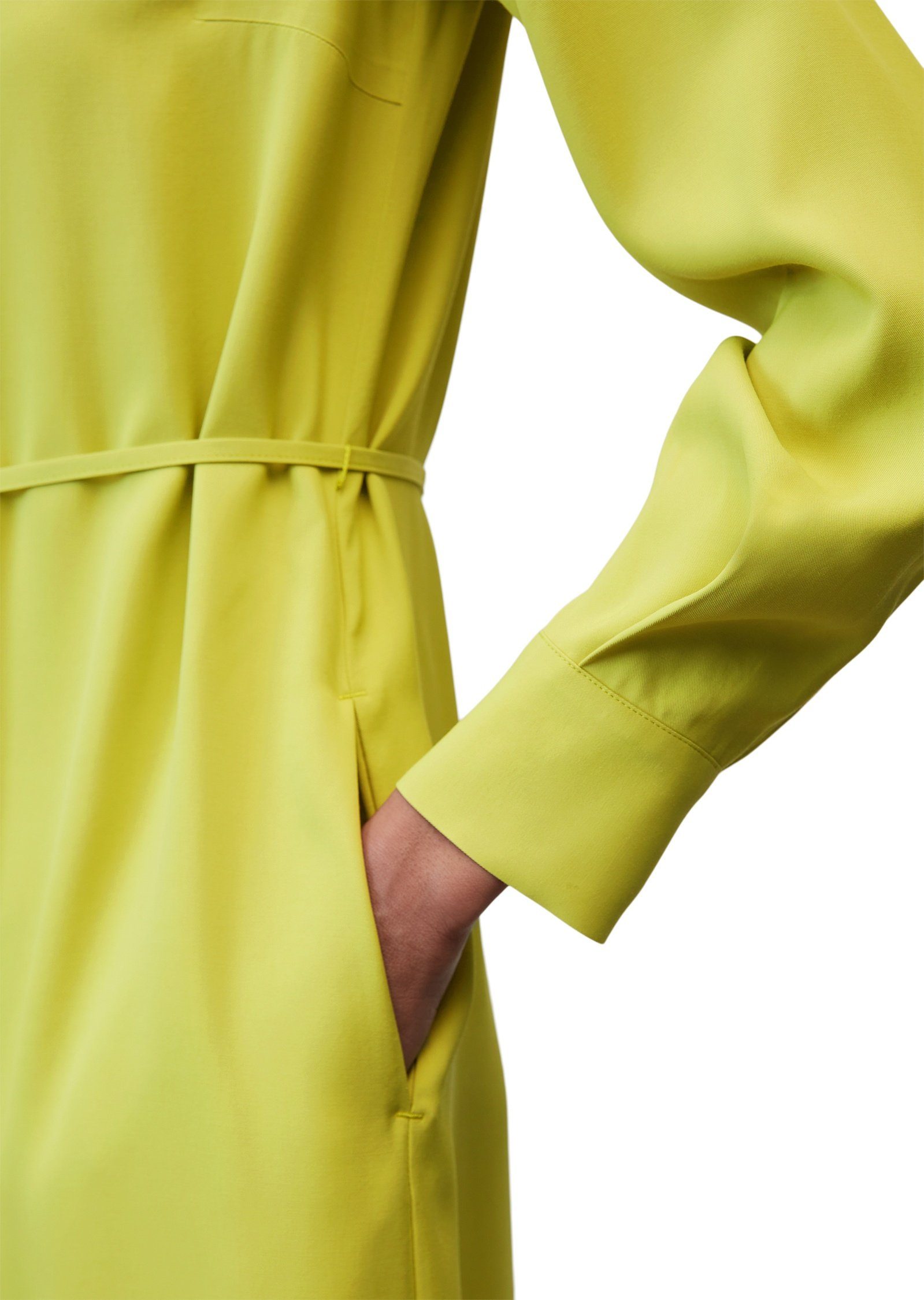 Blusenkleid O'Polo Marc Viskose fließender grün aus