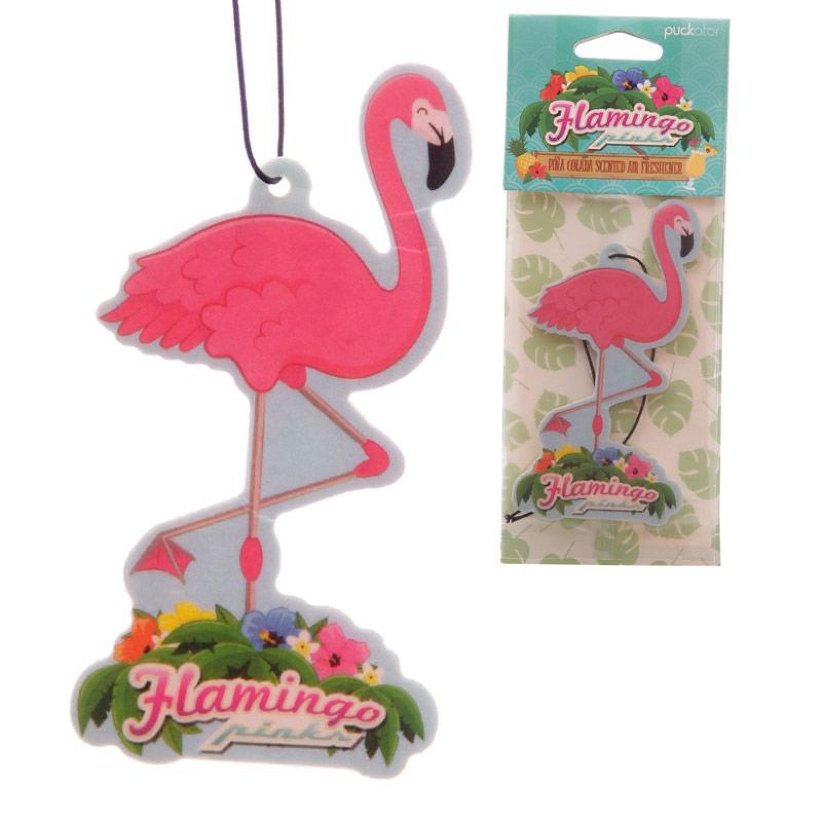 Puckator Eau Fraiche Flamingo - Auto-Lufterfrischer Pina Colada (pro Stück)