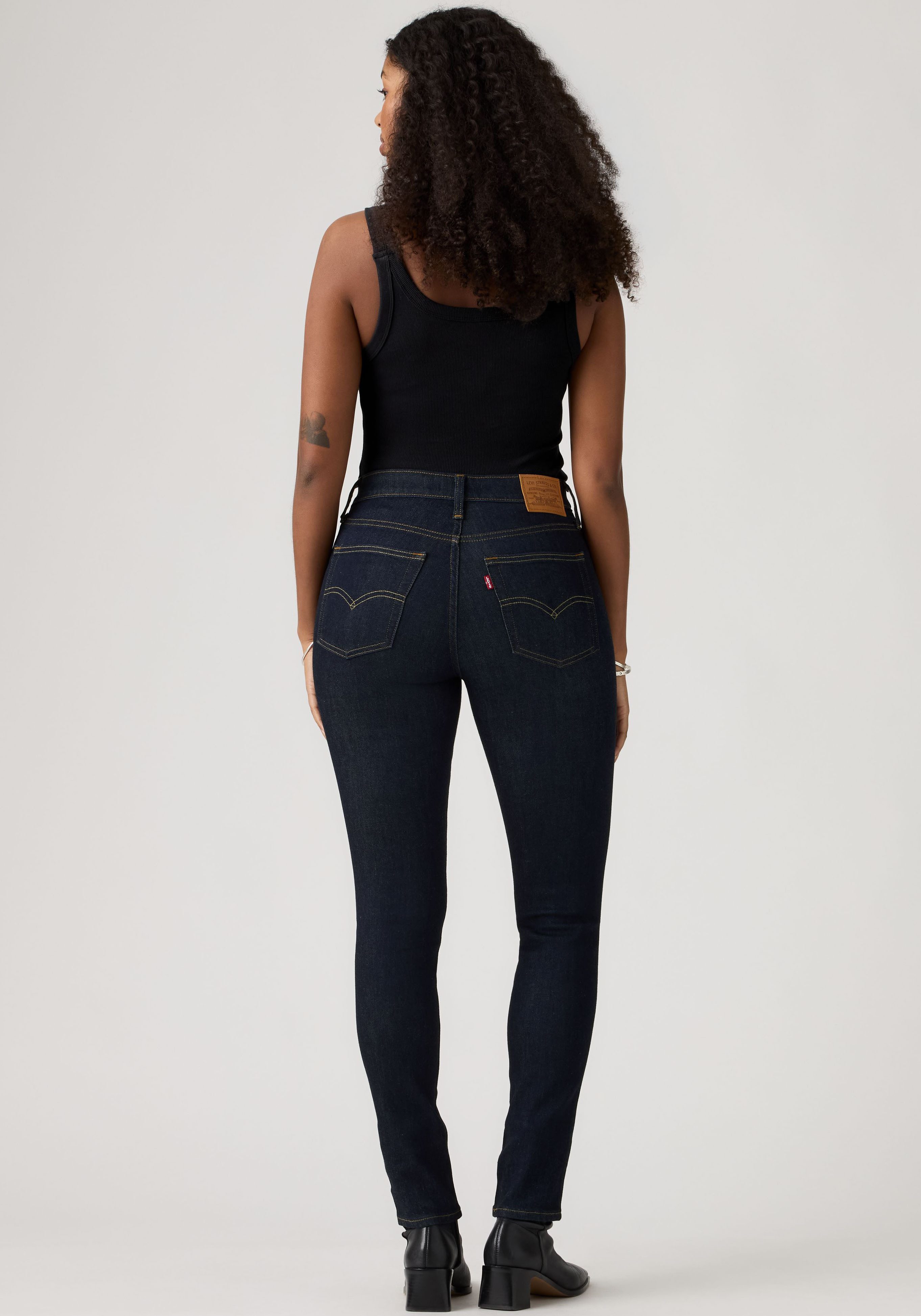Profile Skinny-fit-Jeans mit hohem Bund – Bild 5 von 5
