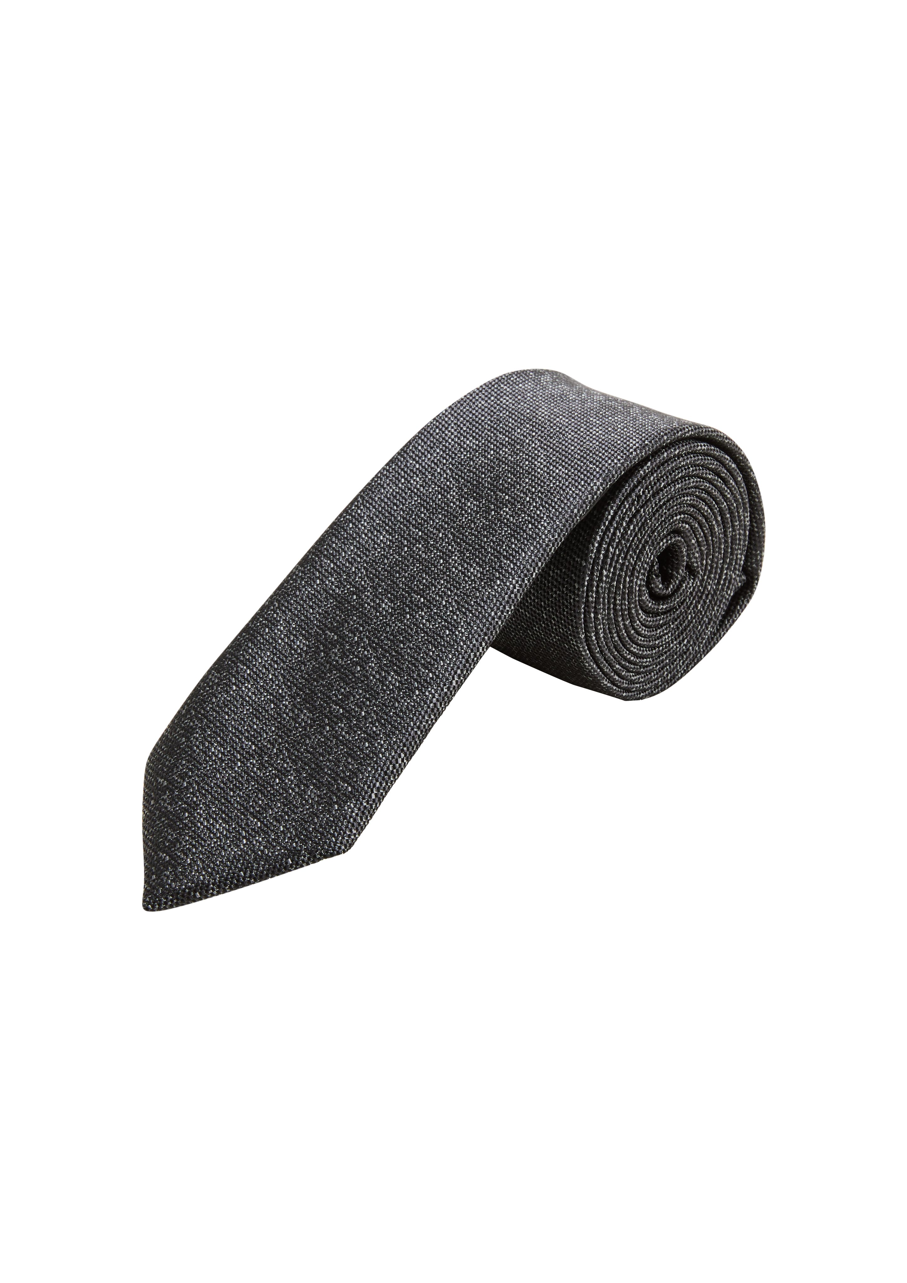 Krawatte aus Seidenmix s.Oliver Krawatte schwarz