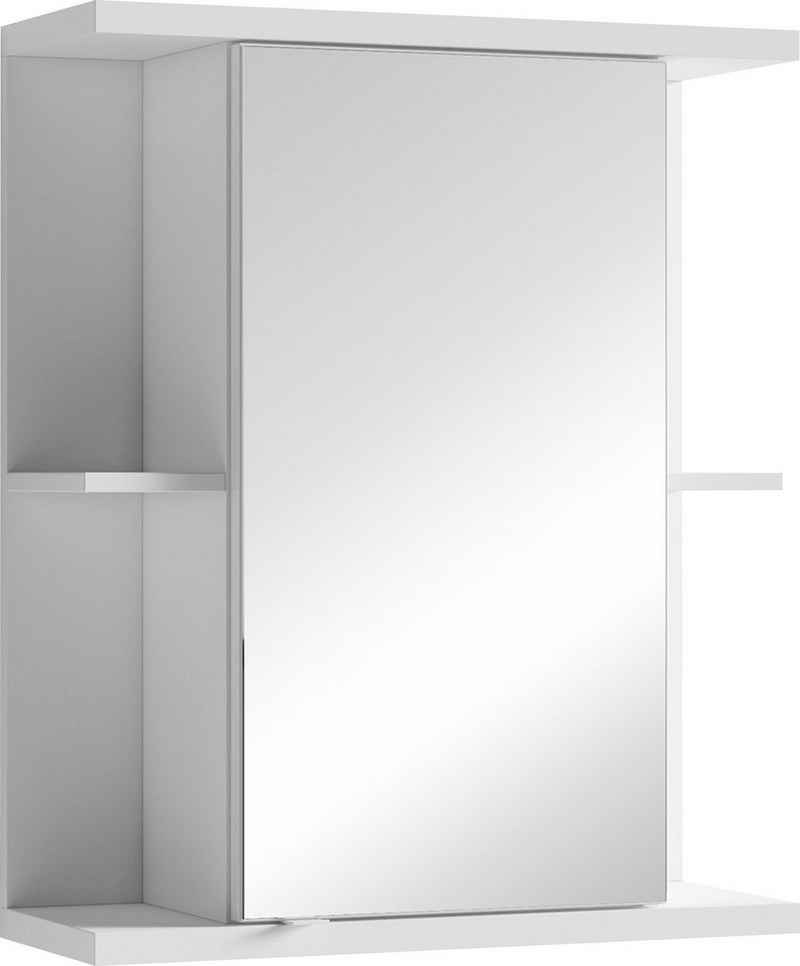 Homexperts Spiegelschrank Nusa Breite 60 cm, mit großer Spiegeltür und viel Stauraum