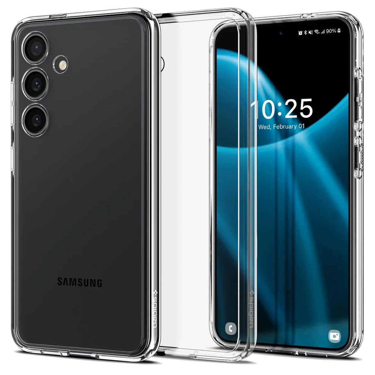 Spigen Backcover Spigen Ultra Hybrid™ Case für das Samsung Galaxy S24 - Crystal Clear
