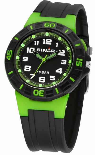 SINAR Quarzuhr XB-20-3, Armbanduhr, Kinderuhr, ideal auch als Geschenk