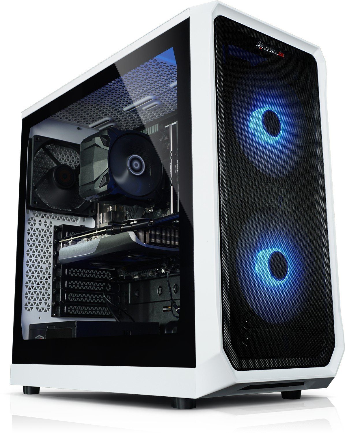 Kiebel Shockwave XL Gaming-PC (AMD Ryzen 9 AMD Ryzen 9 5950X, RX 7700 XT, 64 GB RAM, 3000 GB SSD, Luftkühlung, RGB-Beleuchtung)