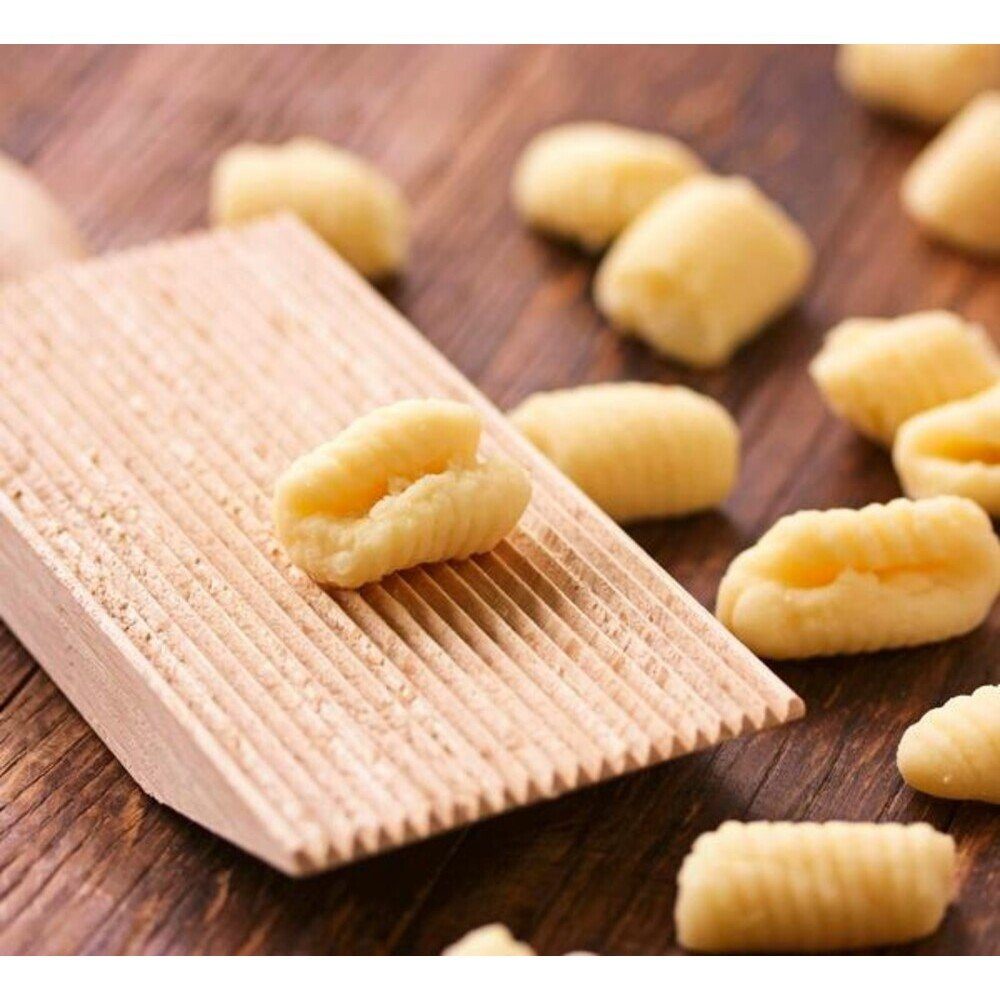 Küchenprofi Schneidebrett Gnocchi-Brett Buchenholz, Buche, (Set, 2-St), Gnocchi-Brett Buchenholz, 2-tlg., Buche