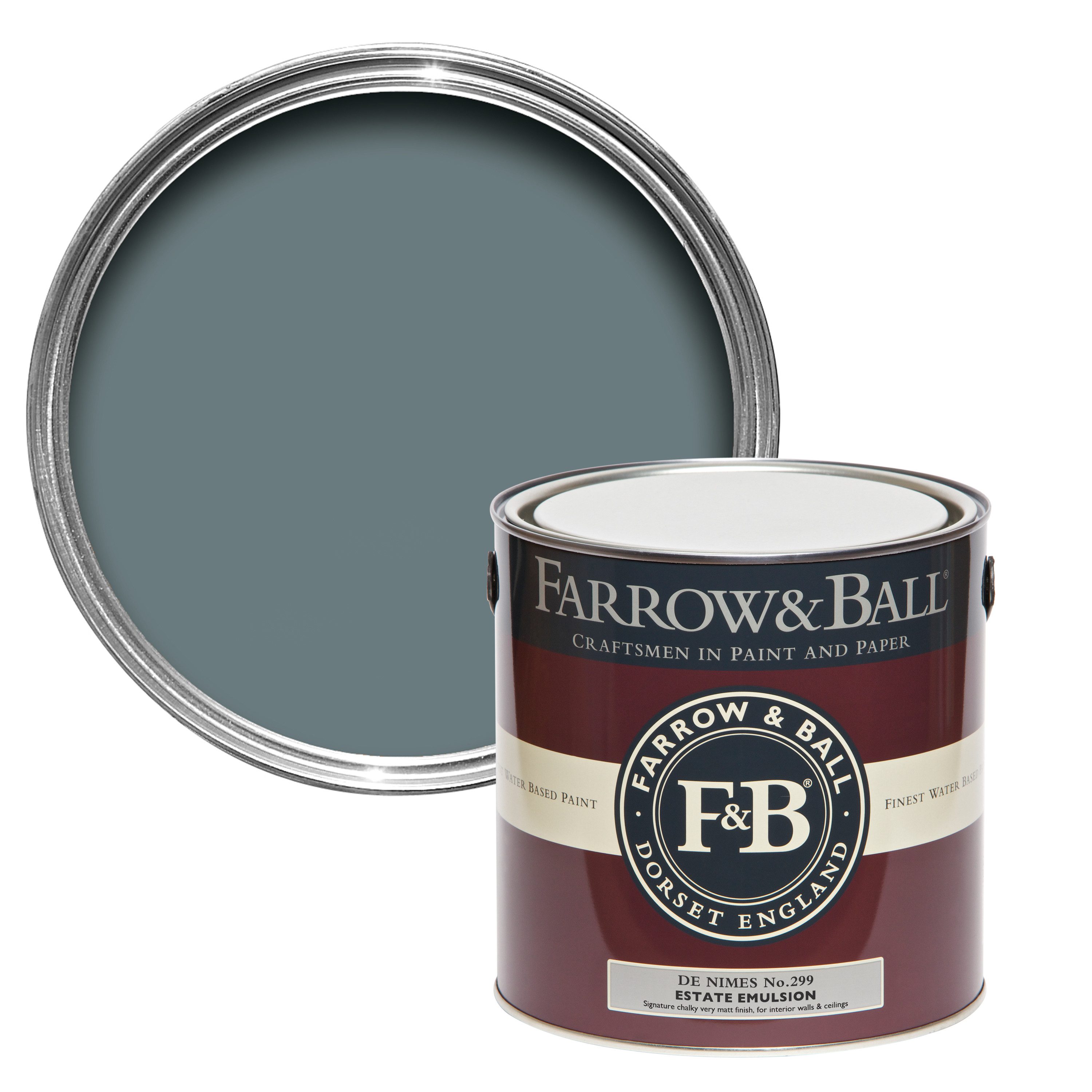 Wandfarbe Farrow and Ball - De Nimes 299