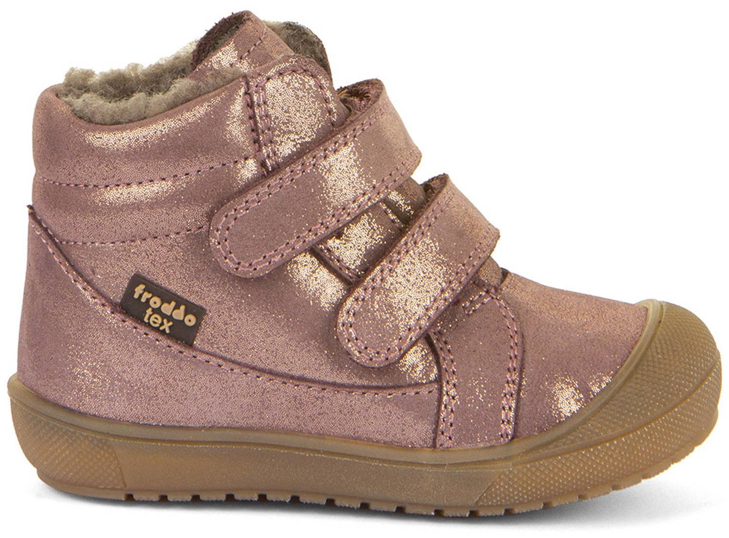 froddo® Froddo Ollie Wool Tex Pink/Gold Sneaker