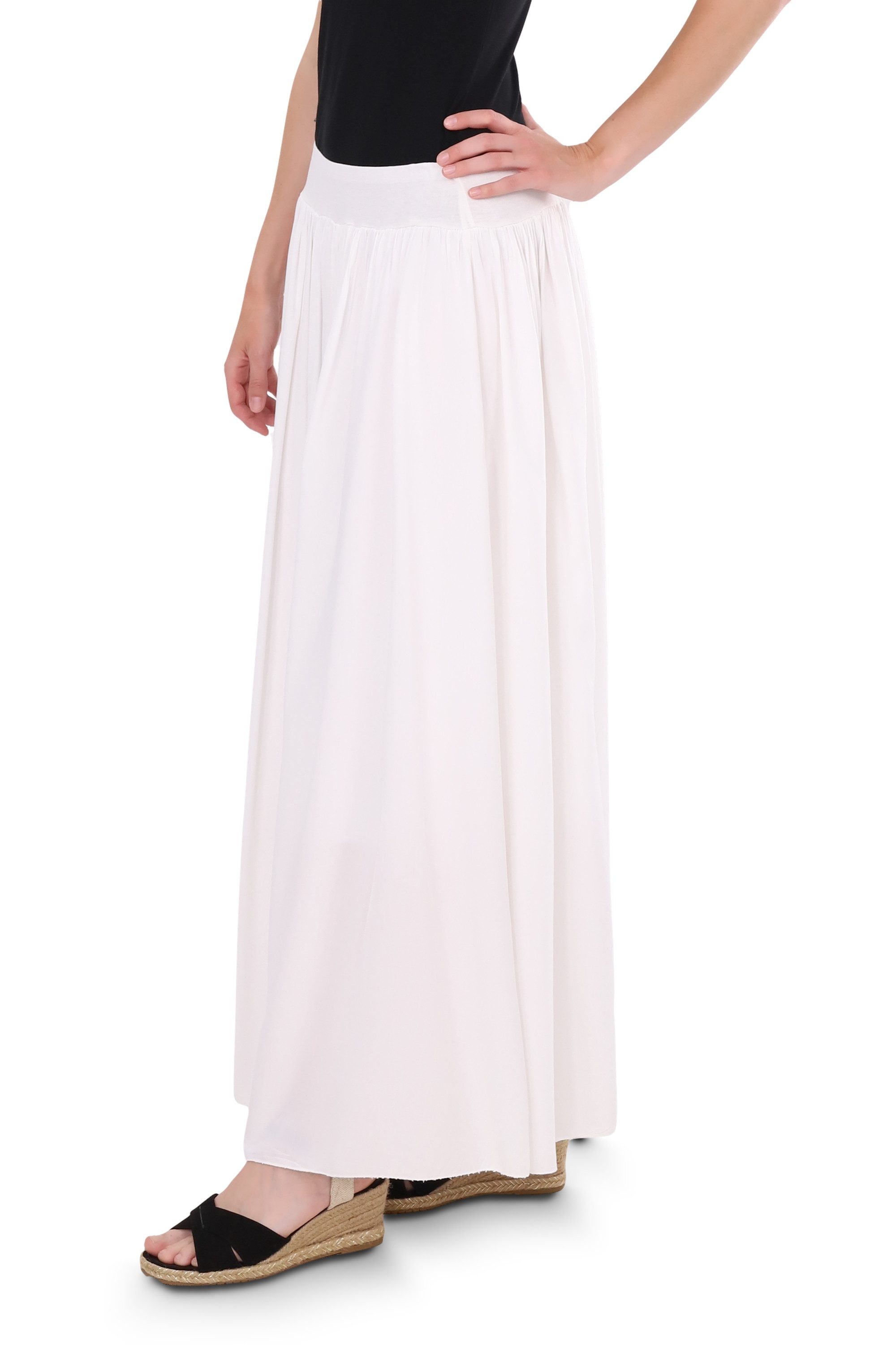 malito more than fashion Sommerrock malito Damen Maxi Rock, langer Rock bli günstig online kaufen