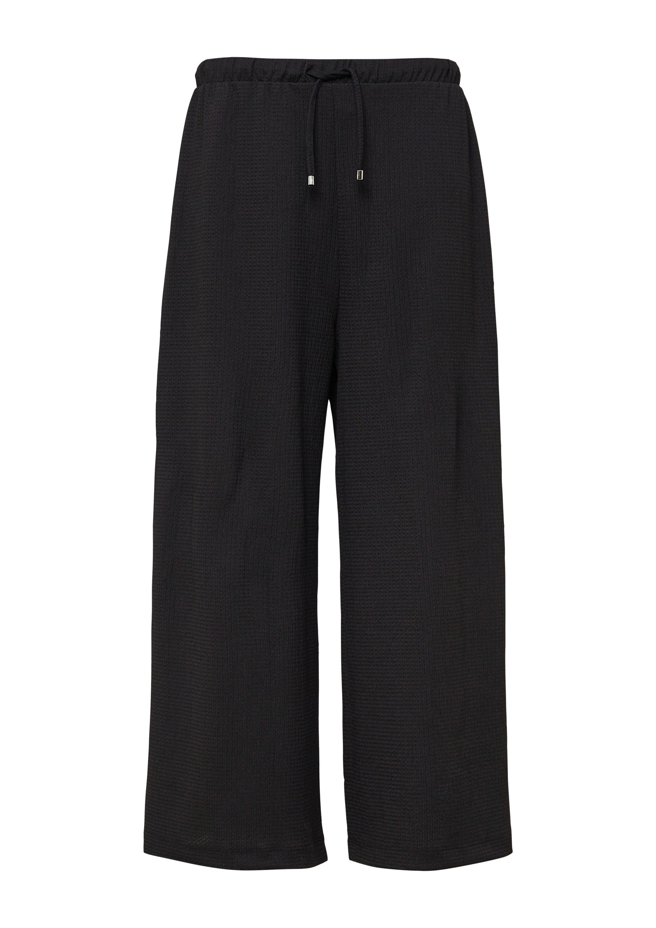 s.Oliver Culotte Hose Strukturierte Culotte mit günstig online kaufen