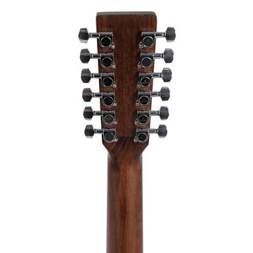 Sigma Guitars Westerngitarre, DM12E+, DM12E - 12 Saiter Westerngitarre