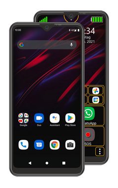 Beafon M6s Smartphone (15,9 cm/6,26 Zoll, 32 GB Speicherplatz, 13 MP Kamera)