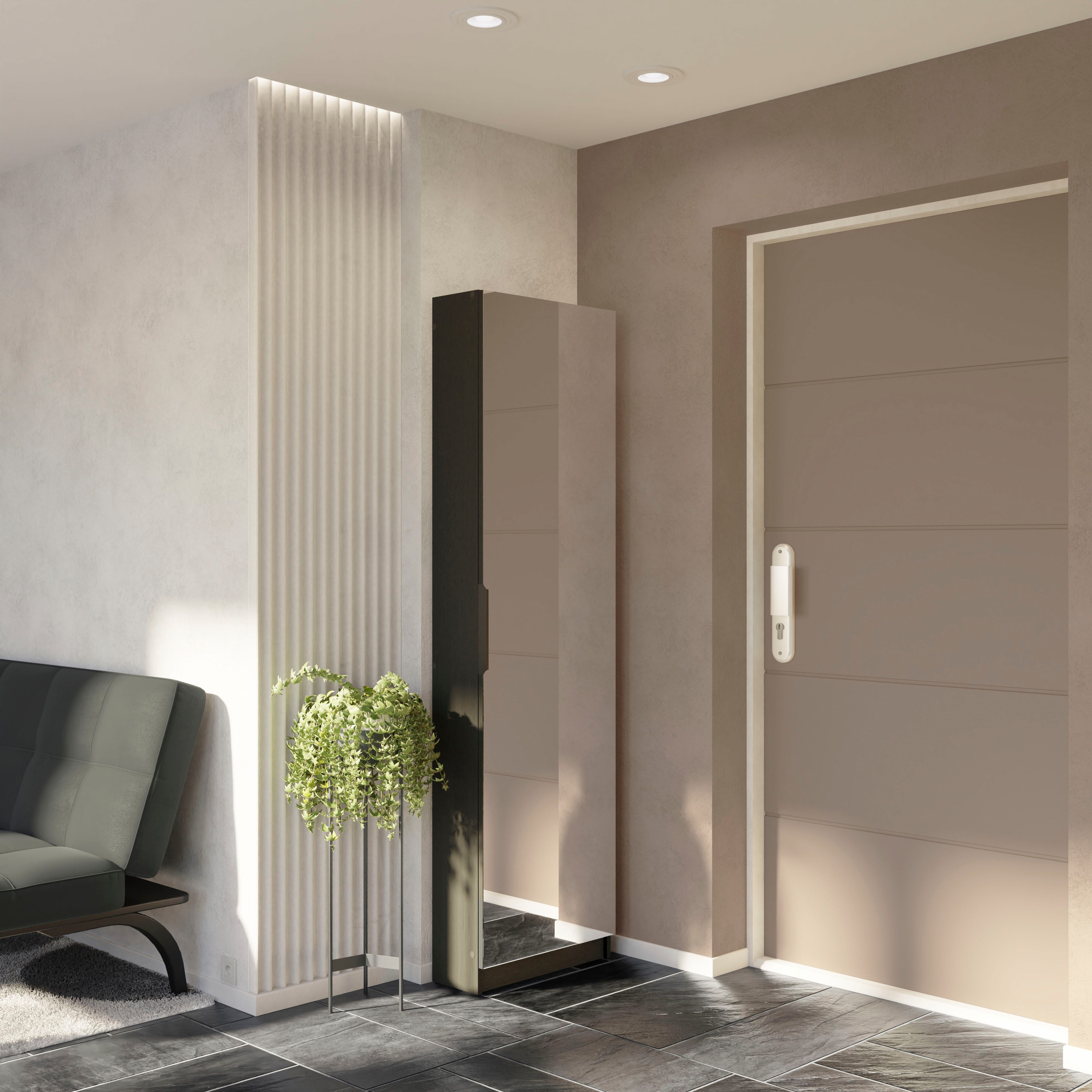 Demeyere GROUP Schuhschrank Zapatero (1-St) SCHUHSCHRANK 1 TUER/1 SPIEGEL günstig online kaufen