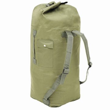 vidaXL Handtasche Seesack Army Style 85 L Olivgrün