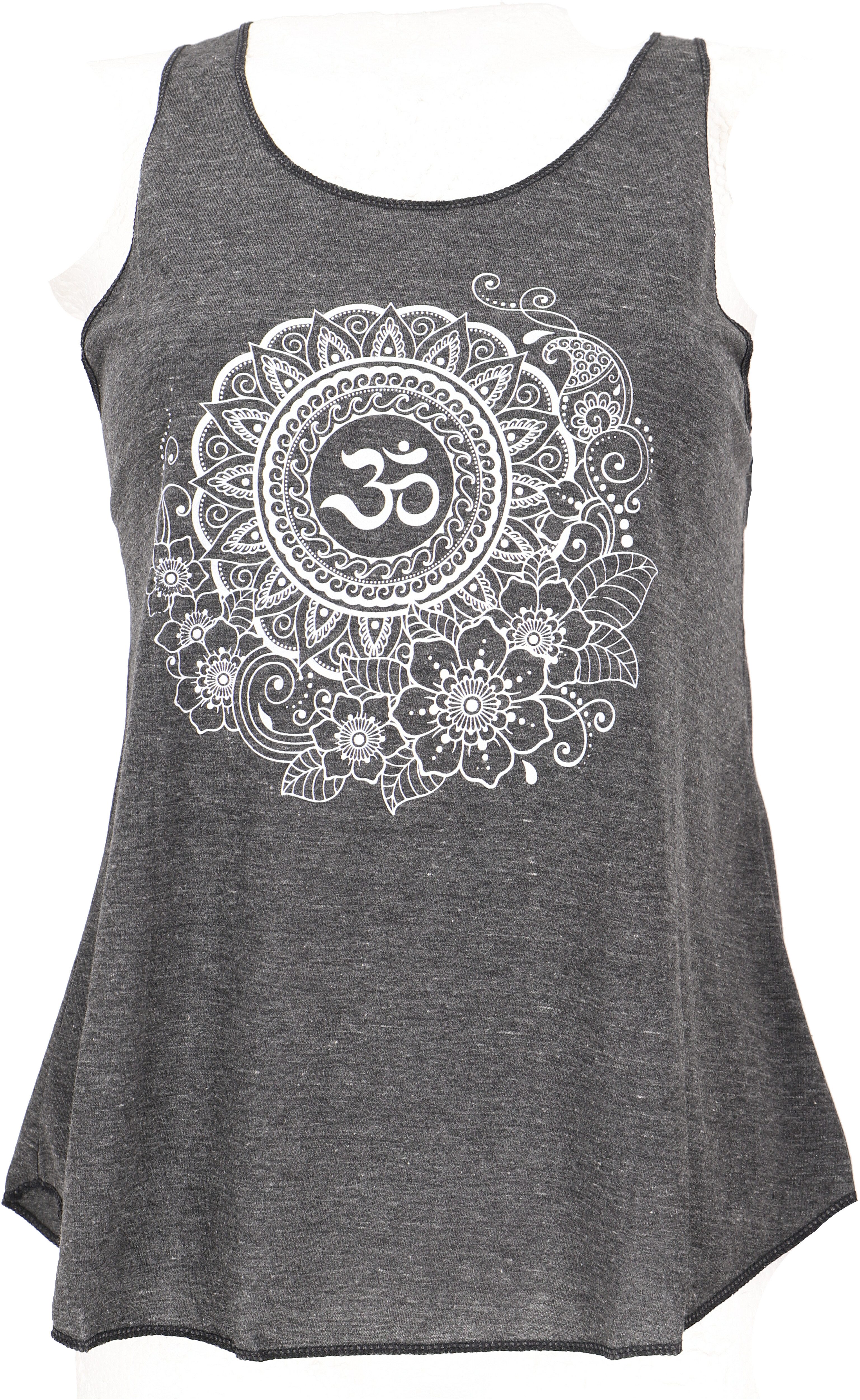 Guru-Shop T-Shirt Tanktop mit Ethnodruck, Om Mandala Yogatop -.. Festival, günstig online kaufen