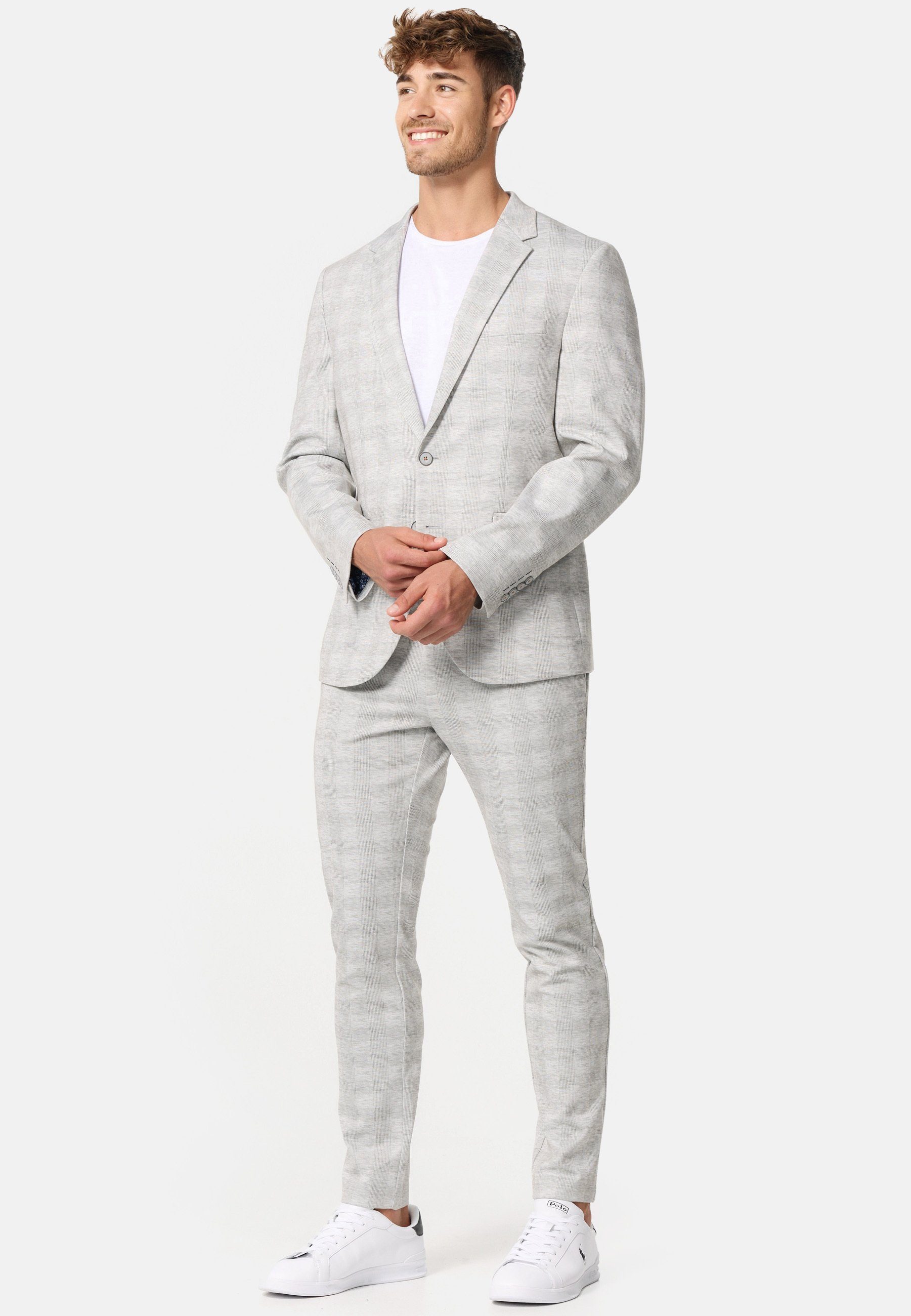 Jeff Anzughose JFLeo in 3 Farben erhältlich, kariert