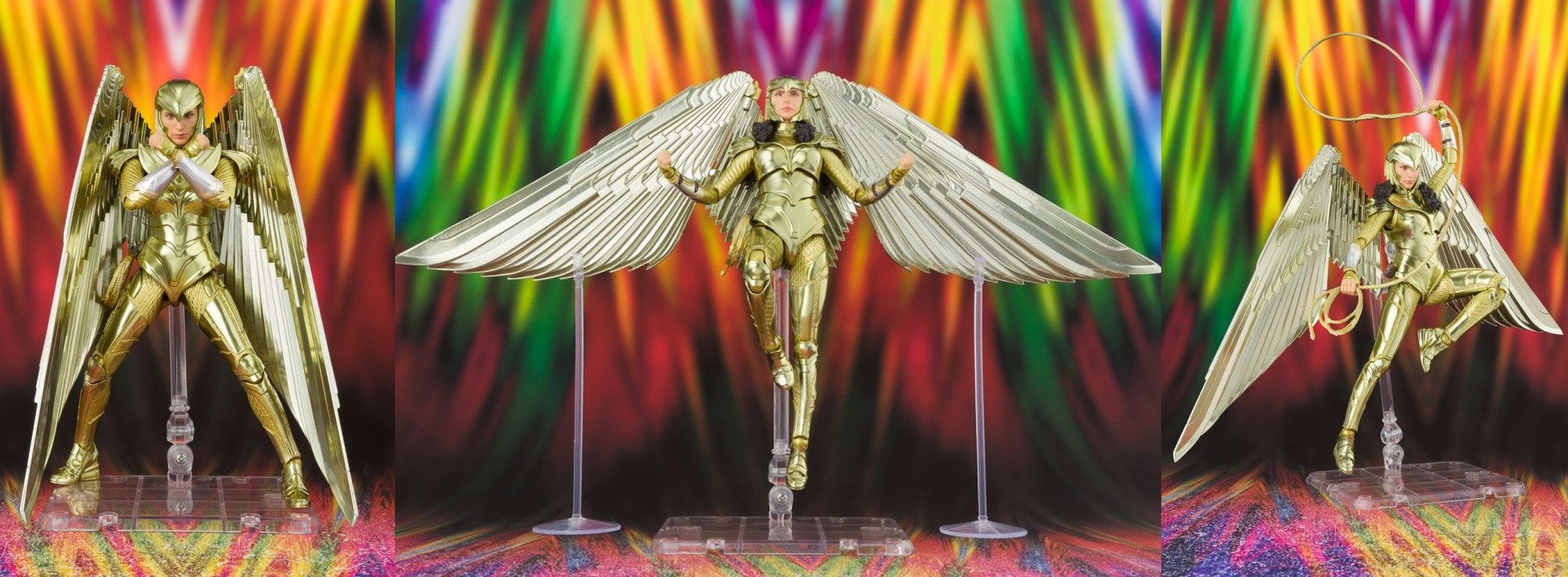 Bandai Tamashii Nations Actionfigur Wonder Woman 1984 S.H. Figuarts Wonder Woman Golden Armor 15 cm Action