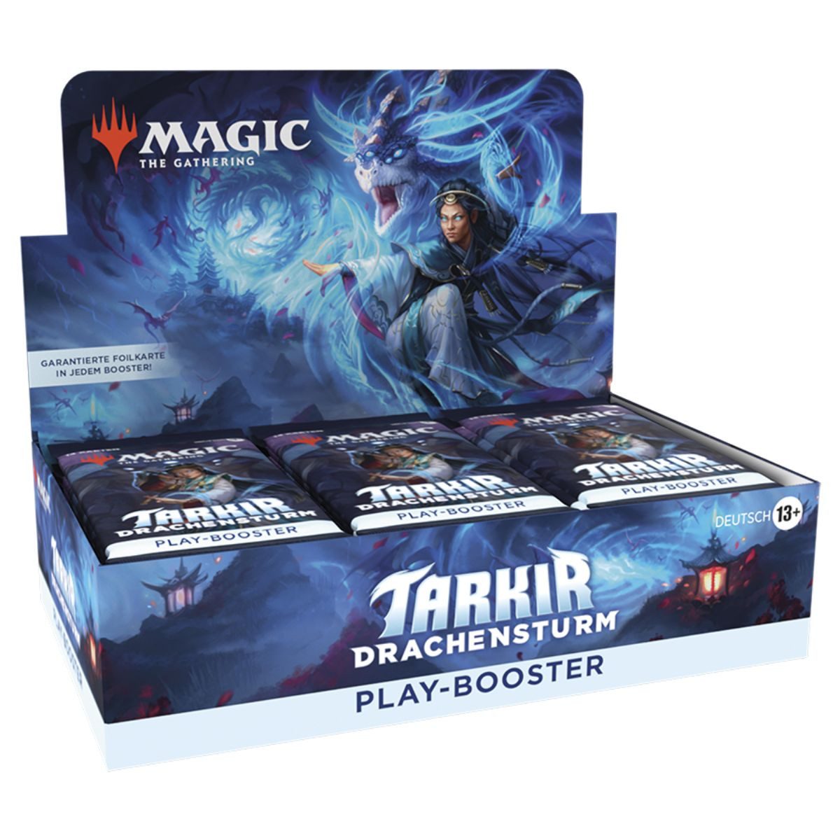 Wizards of the Coast Sammelkarte Tarkir Drachensturm Play-Booster-Display (30 Packs) Deutsch