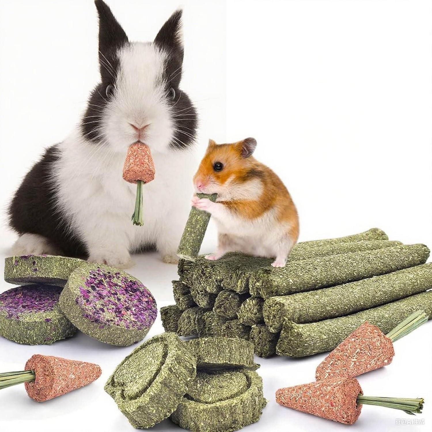 LuxusKollektion Kleintierkäfig 24 Stück Kaninchen Spielzeug günstig online kaufen