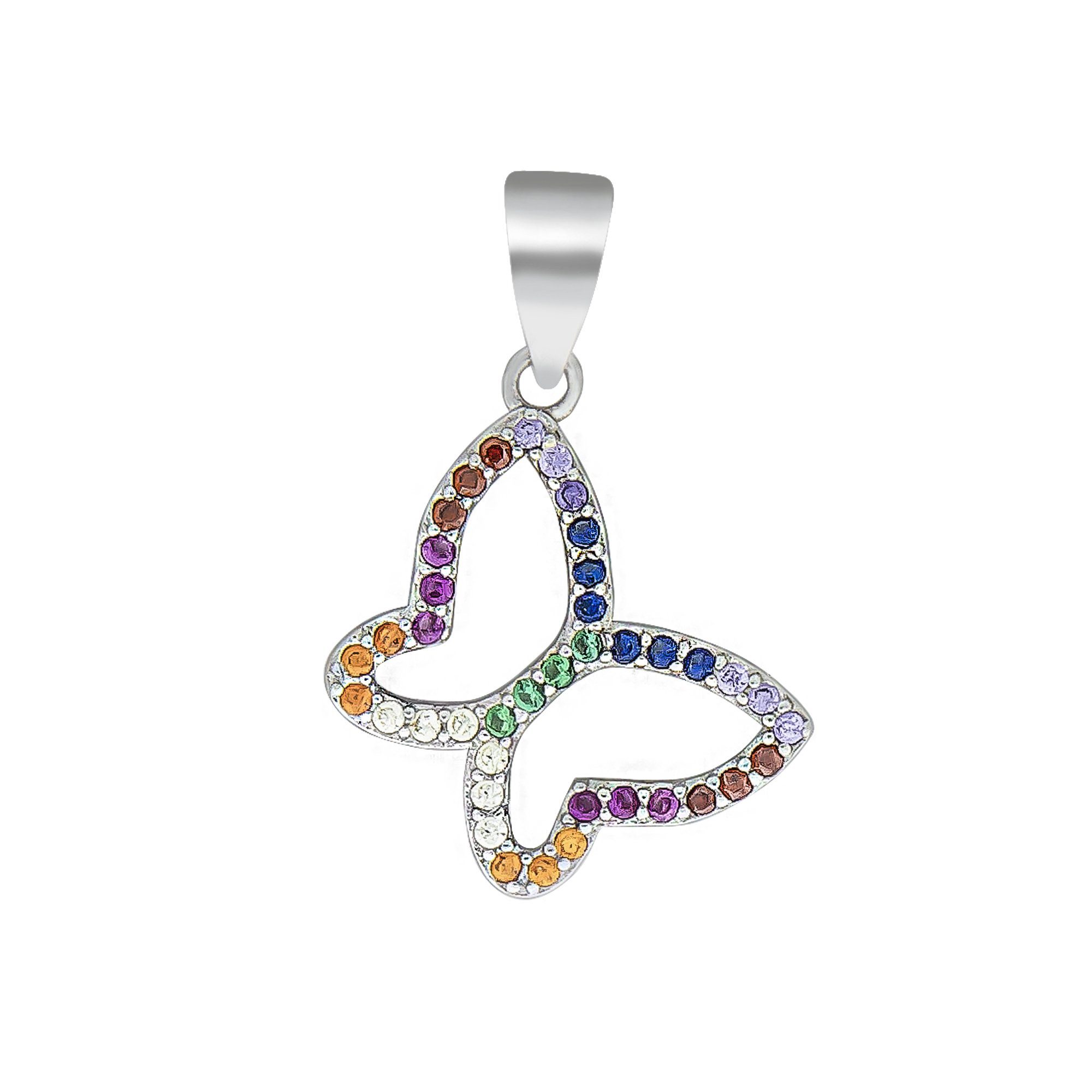Kettenanhänger 925/- Sterling Silber rhodiniert