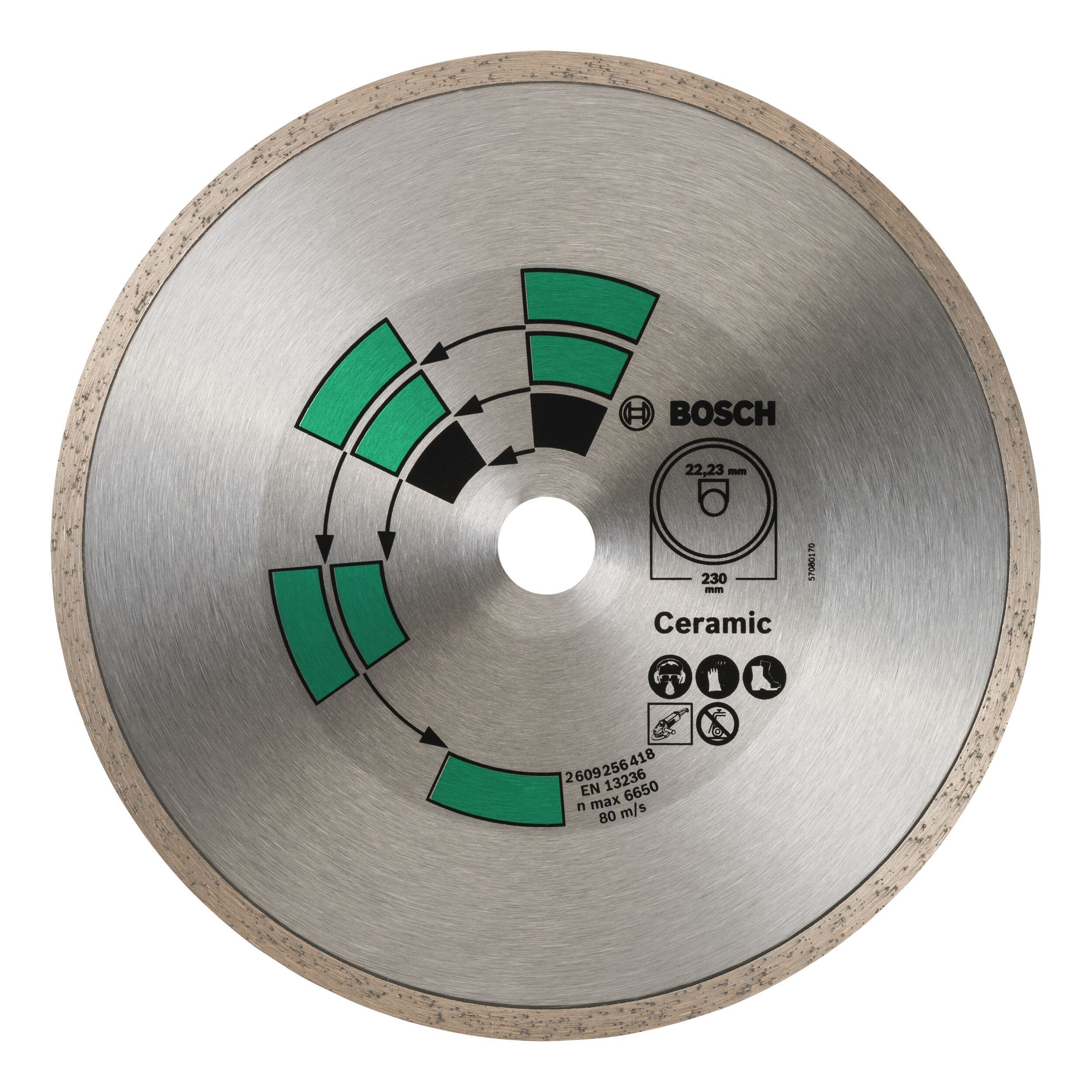 BOSCH Trennscheibe, Ø 230 mm, Diamanttrennscheibe Fliesen