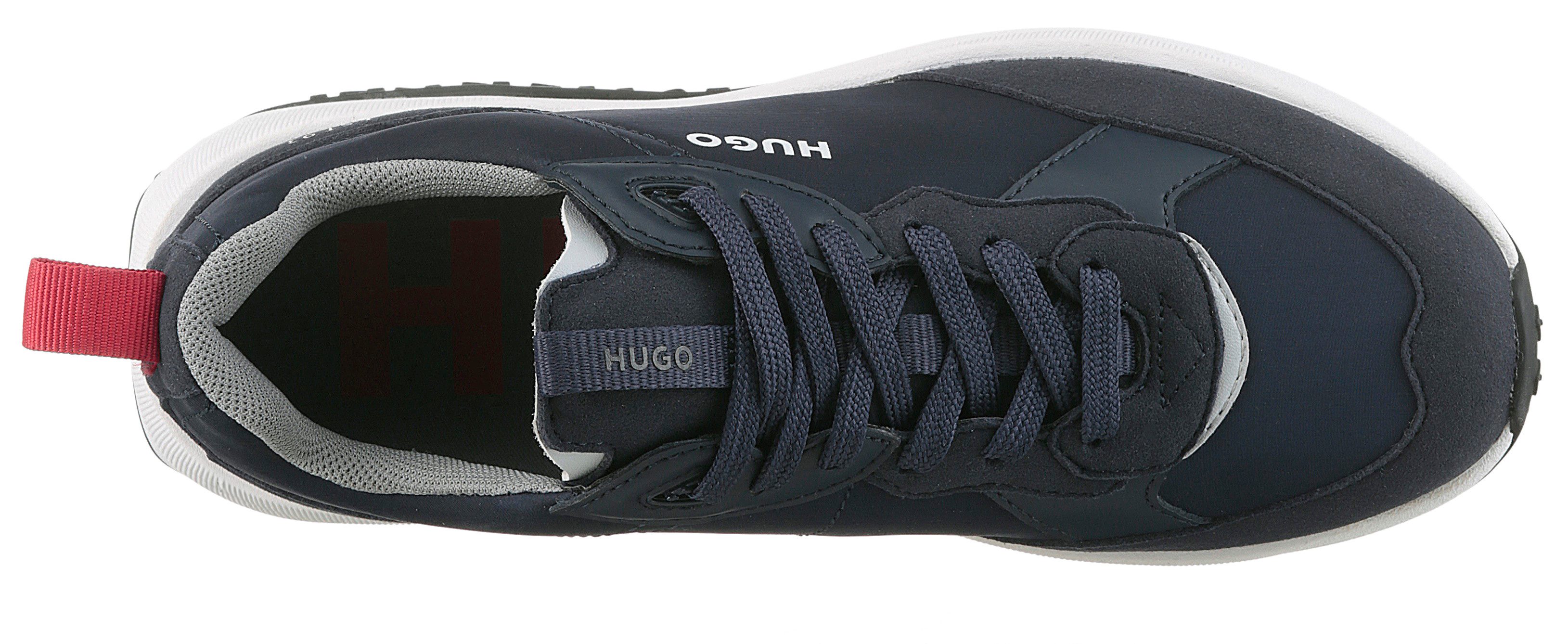 HUGO Kane_Runn Sneaker, Halbschuh, Freizeitschuh, Outdoorsneaker im Material-Mix