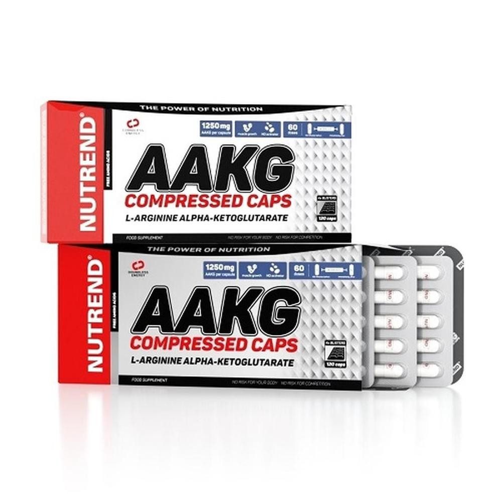 NUTREND Nutrend AAKG Compressed Kapseln - 120 Kapseln, 120 St.