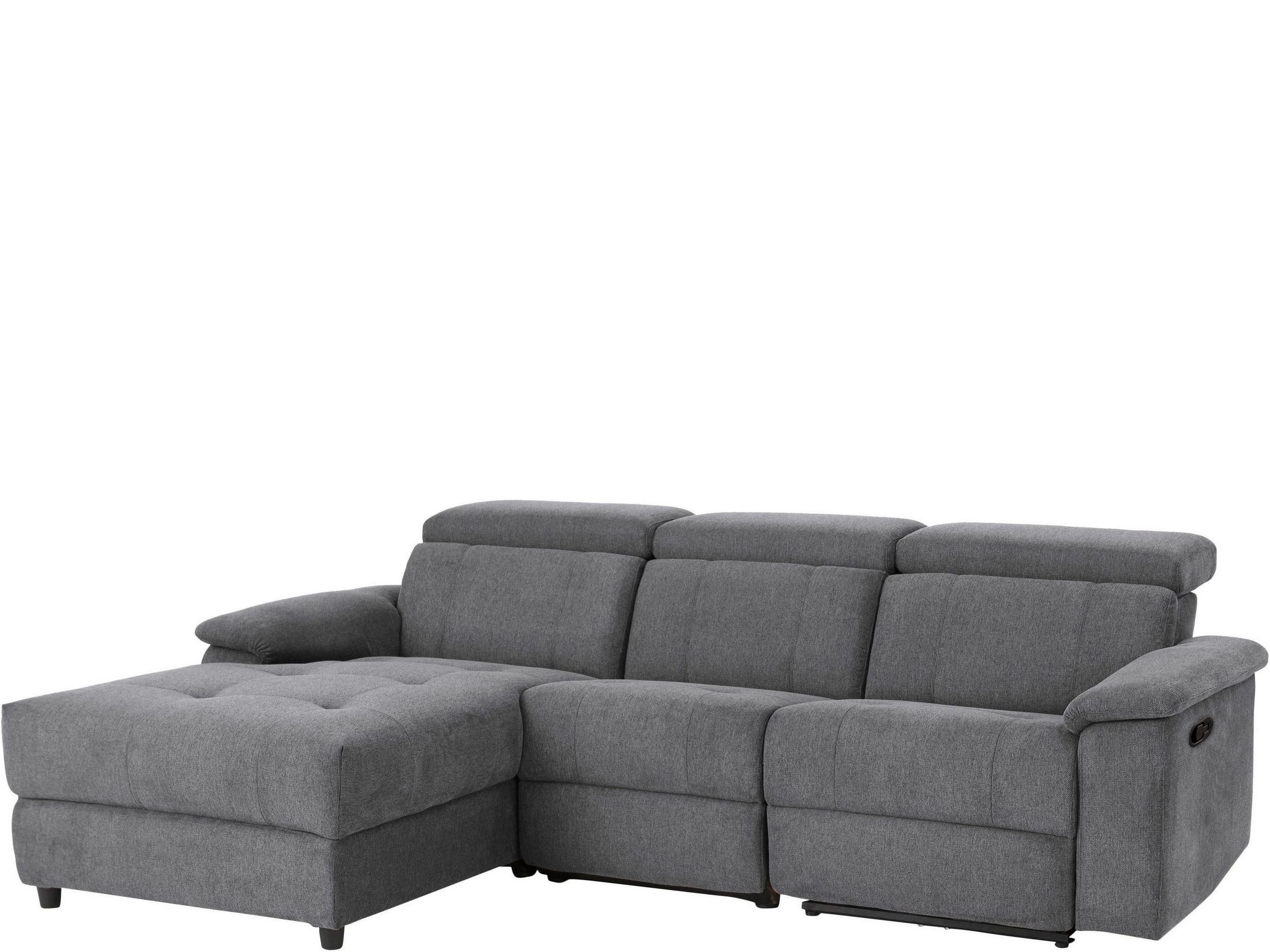 loft24 Sofa Tana, 3-Sitzer Couch, Ecksofa Relaxfunktion, Wohnlandschaft modern